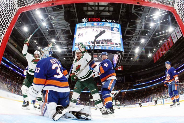 HKN-HKO-SPO-MINNESOTA-WILD-V-NEW-YORK-ISLANDERS