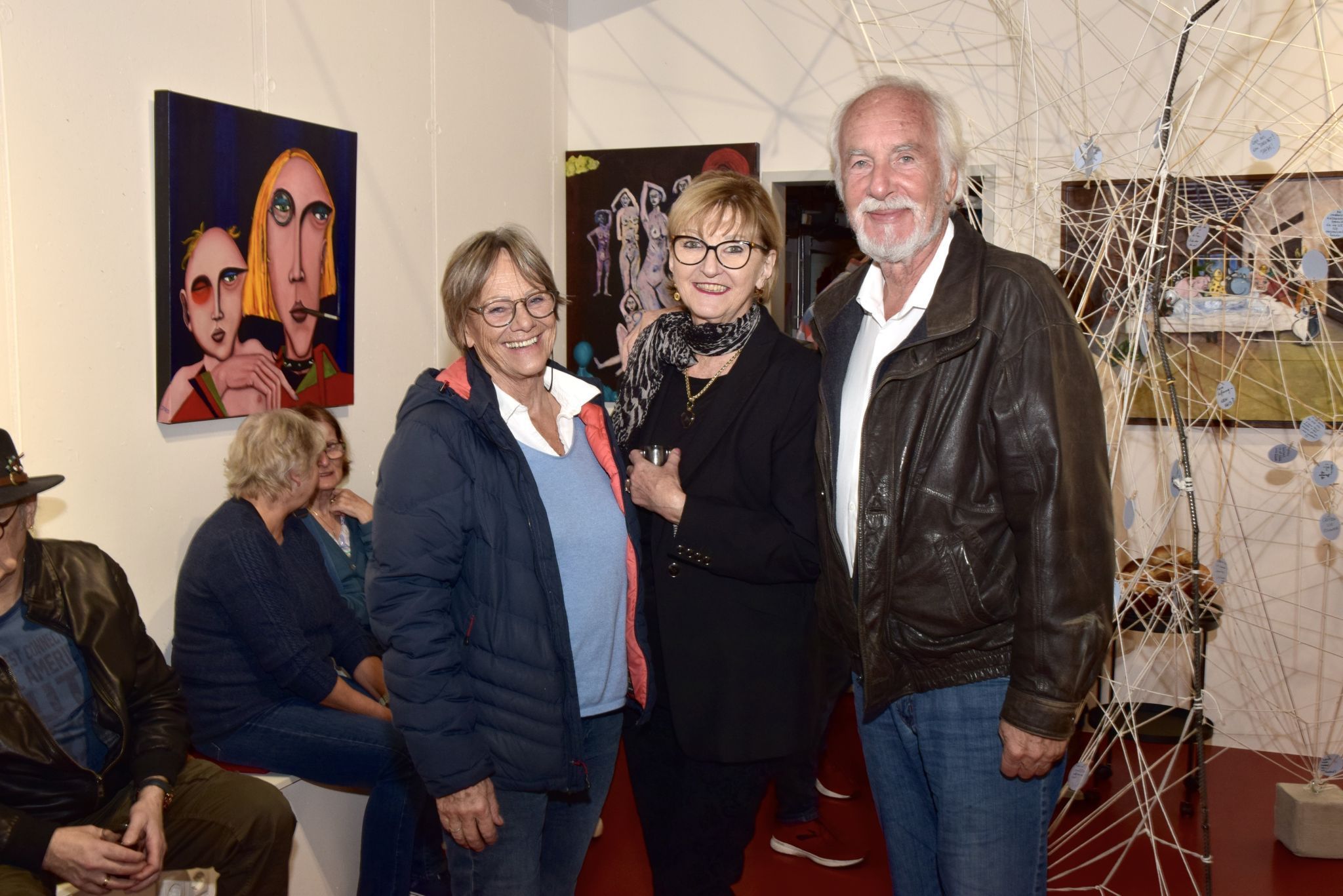 Klaudia Scheinhütte, Edith Mahner und Manfred Kirchler.
