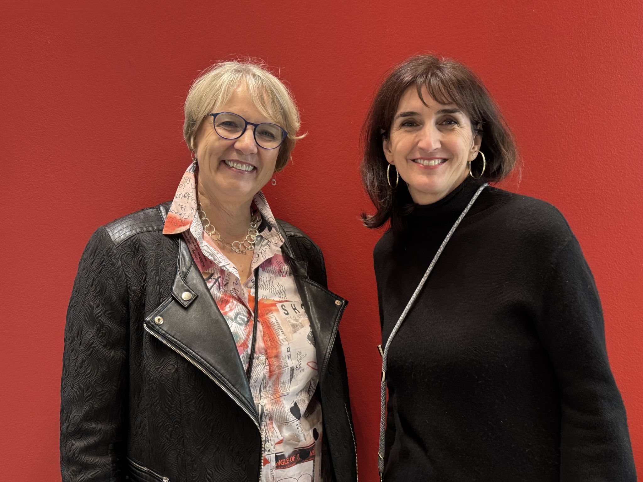 Kunstschaffende: Gabriela Faro und Astrid Steingrüber.