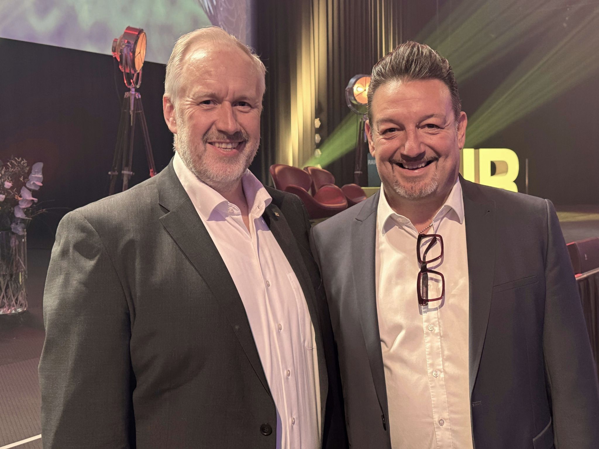 Raiba Vorstände Thomas Nussbaumer und Manfred Miglar.