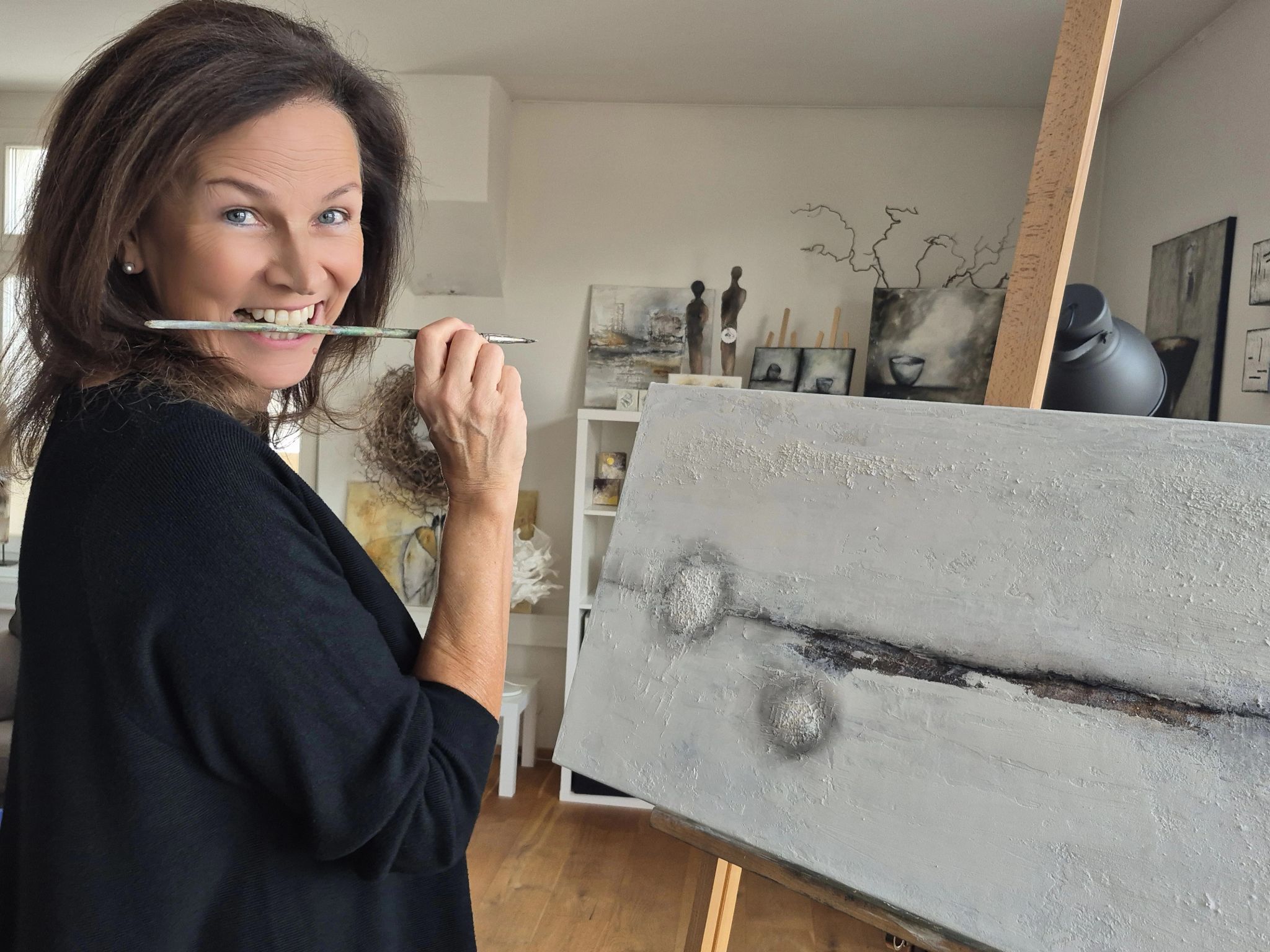 Für Ingeborg Giesinger ist das Malen zu einem Kraftquell geworden.