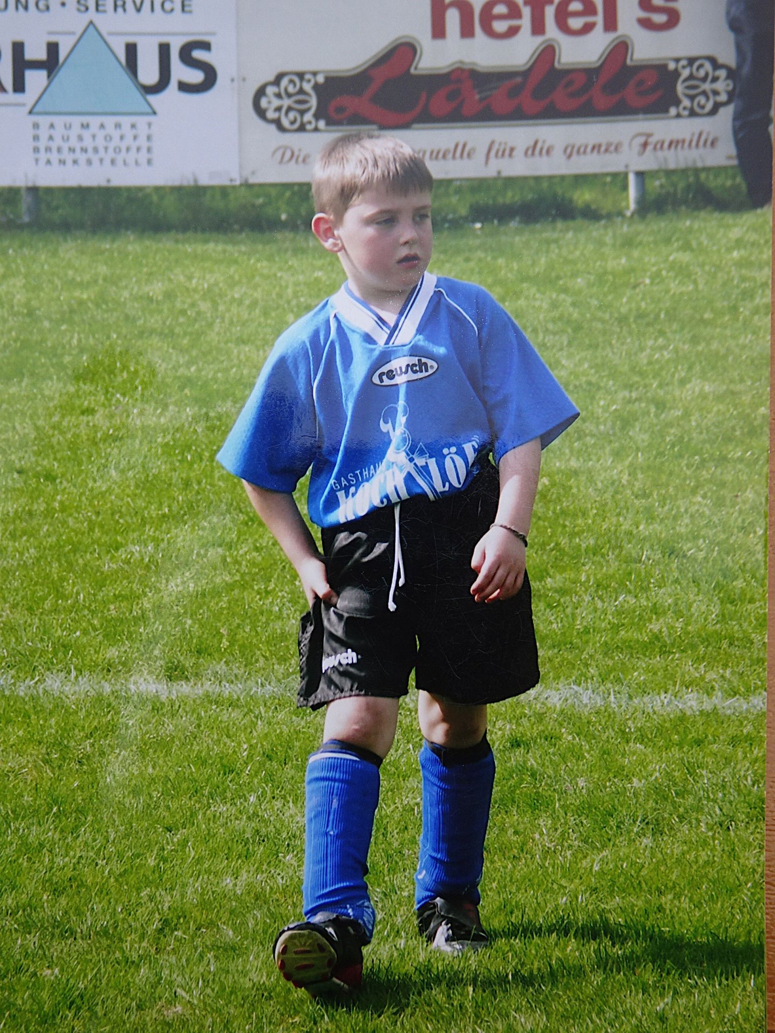 Schon als Knirps kickte der Dornbirner für die Blauen im Forach.