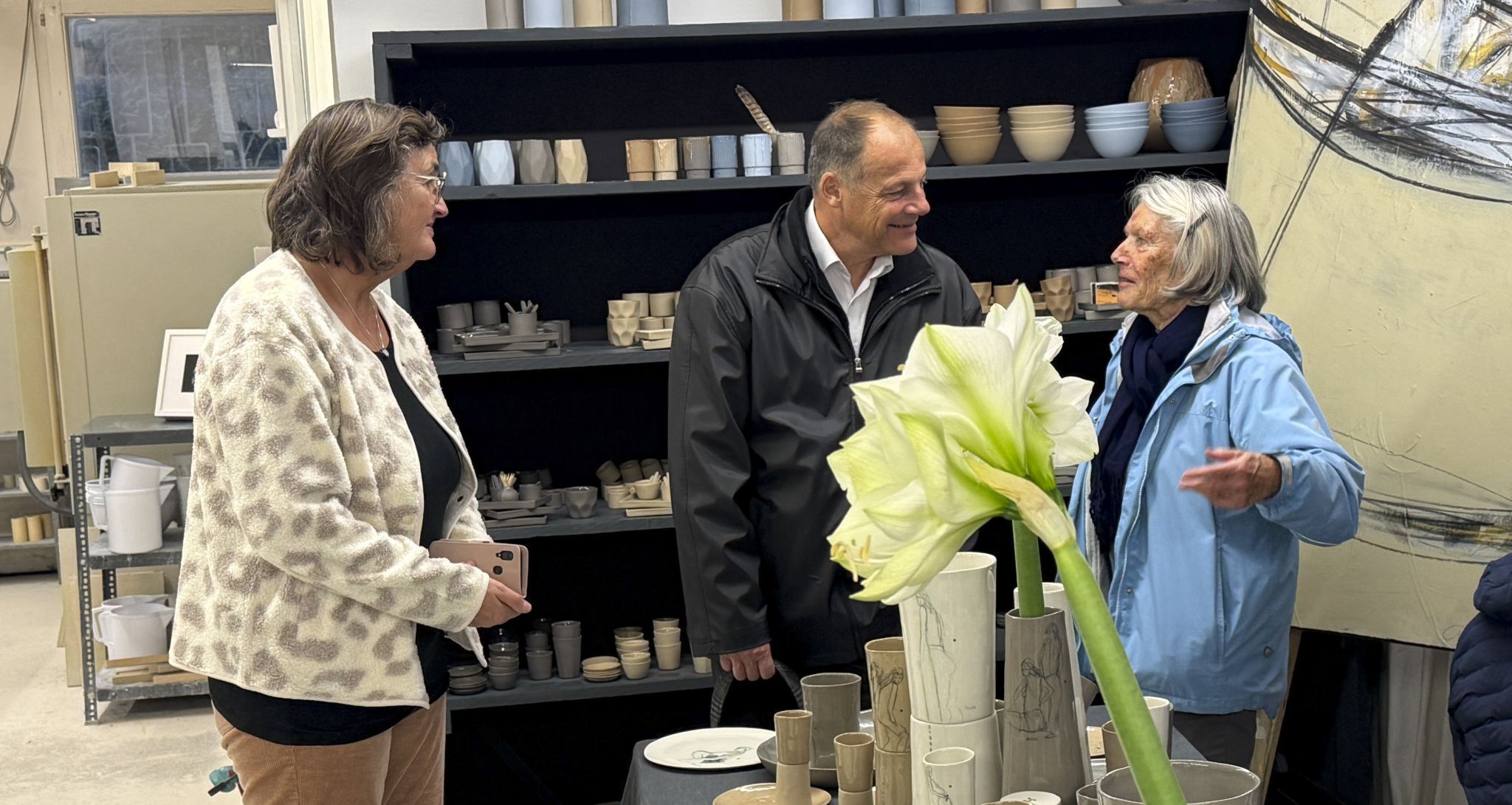 Künstlerische Gesprächsthemen gab es genügend