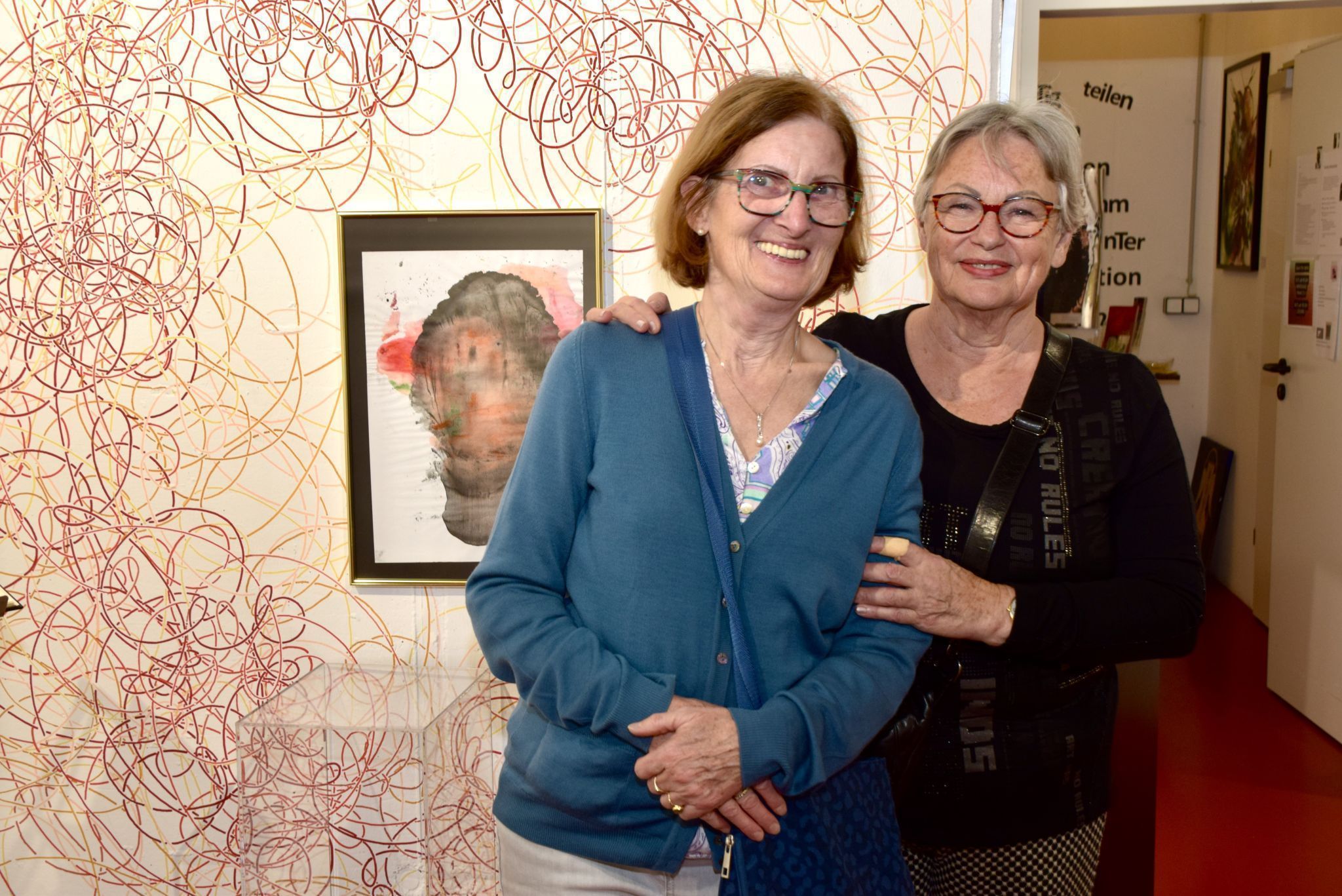 Margarethe Gantner und Anita Hilbrand bekamen im kukuphi viel Neues zu sehen.