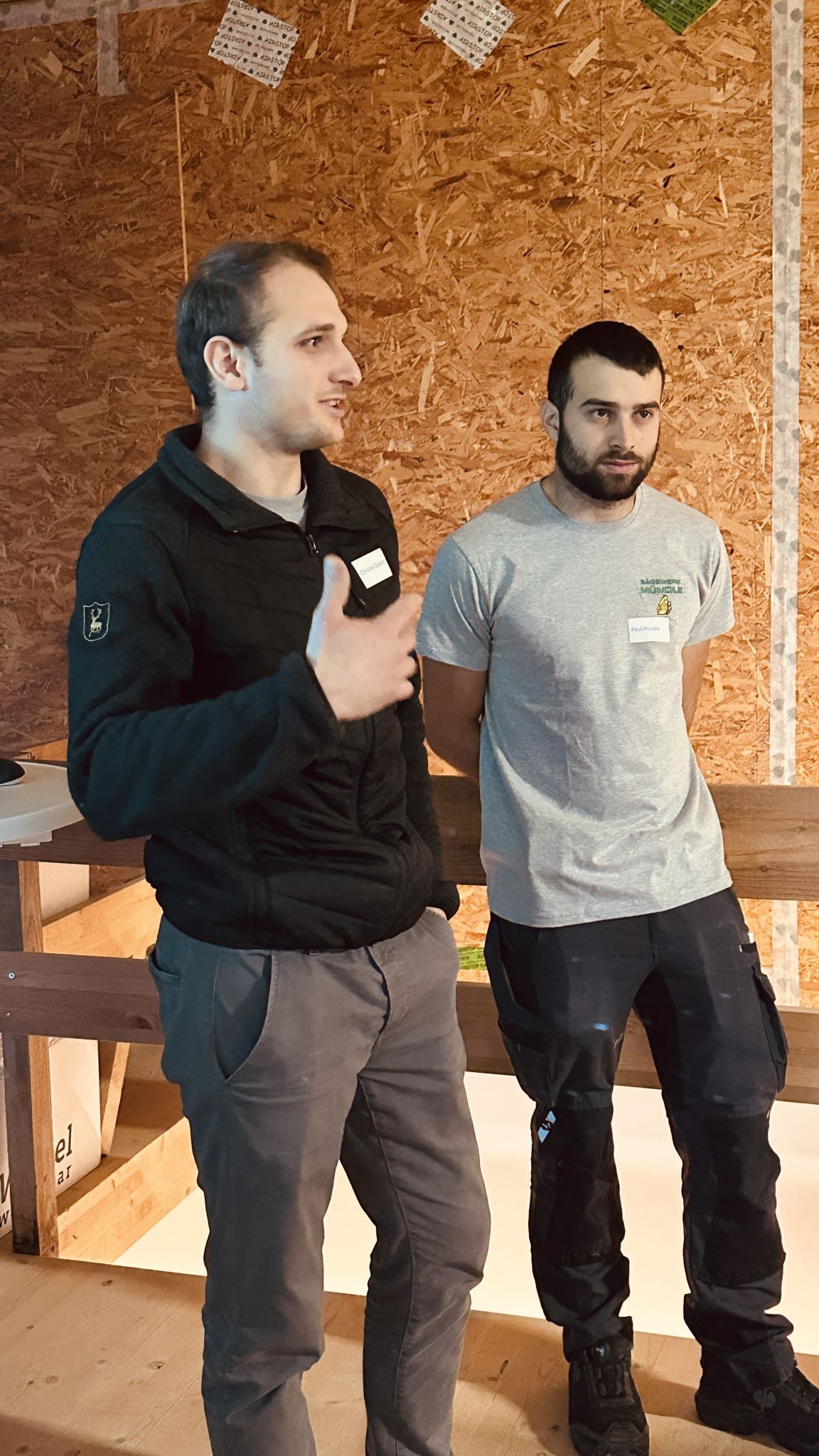 Christian Dobler und Paul Mündle stellte dien Erneuerbare Energiegemeinschaft EEG vor.