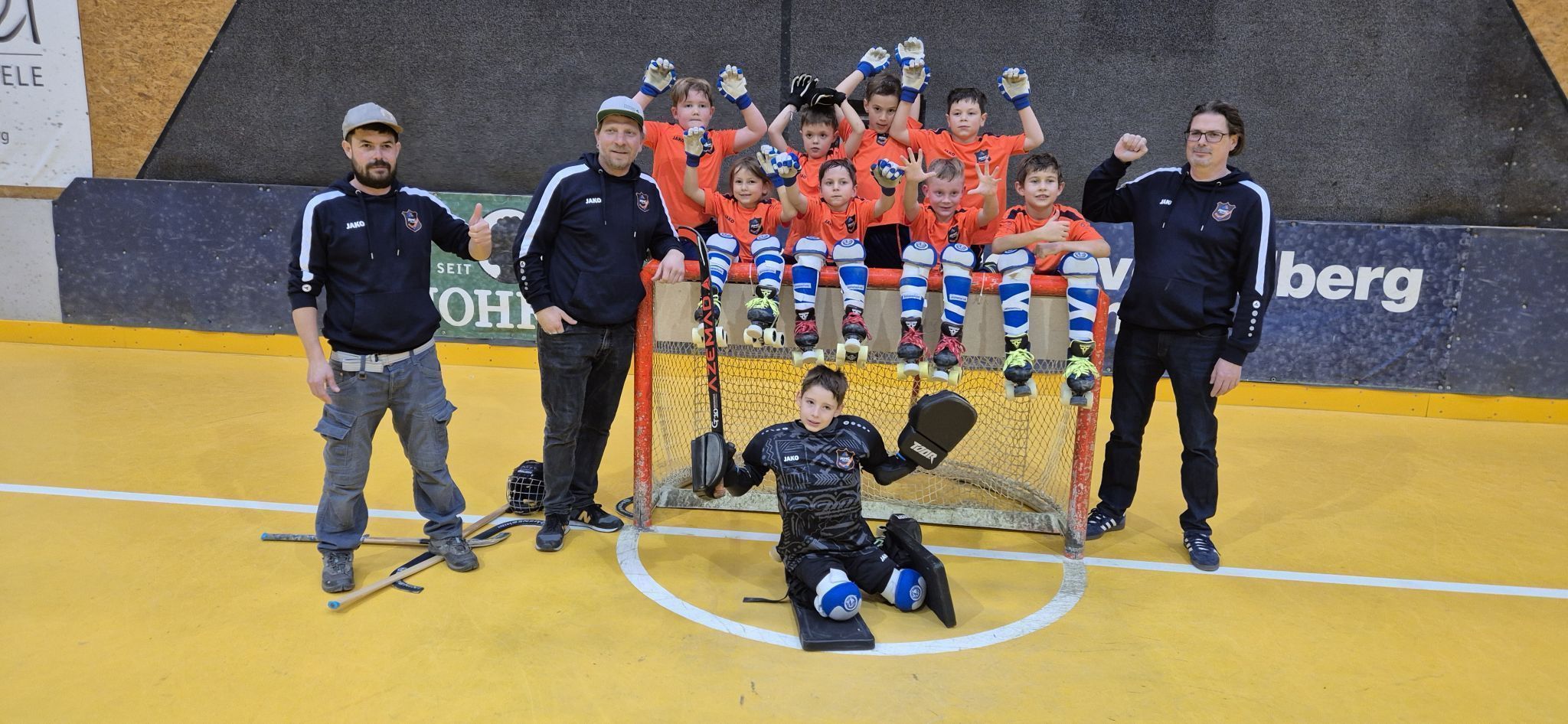 Der RHC Feldkirch beim erfolgreichen Liga-Spiel gegen den RHC Dornbirn