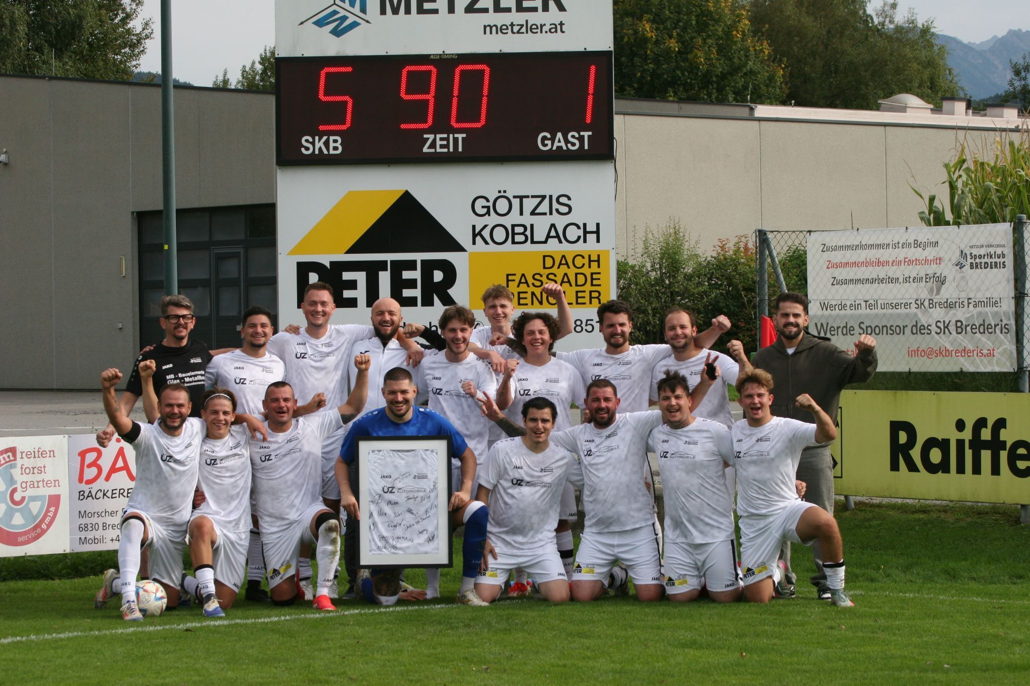 Herbstmeister der 5. Landesklasse Oberland: SK Brederis 1b.privat