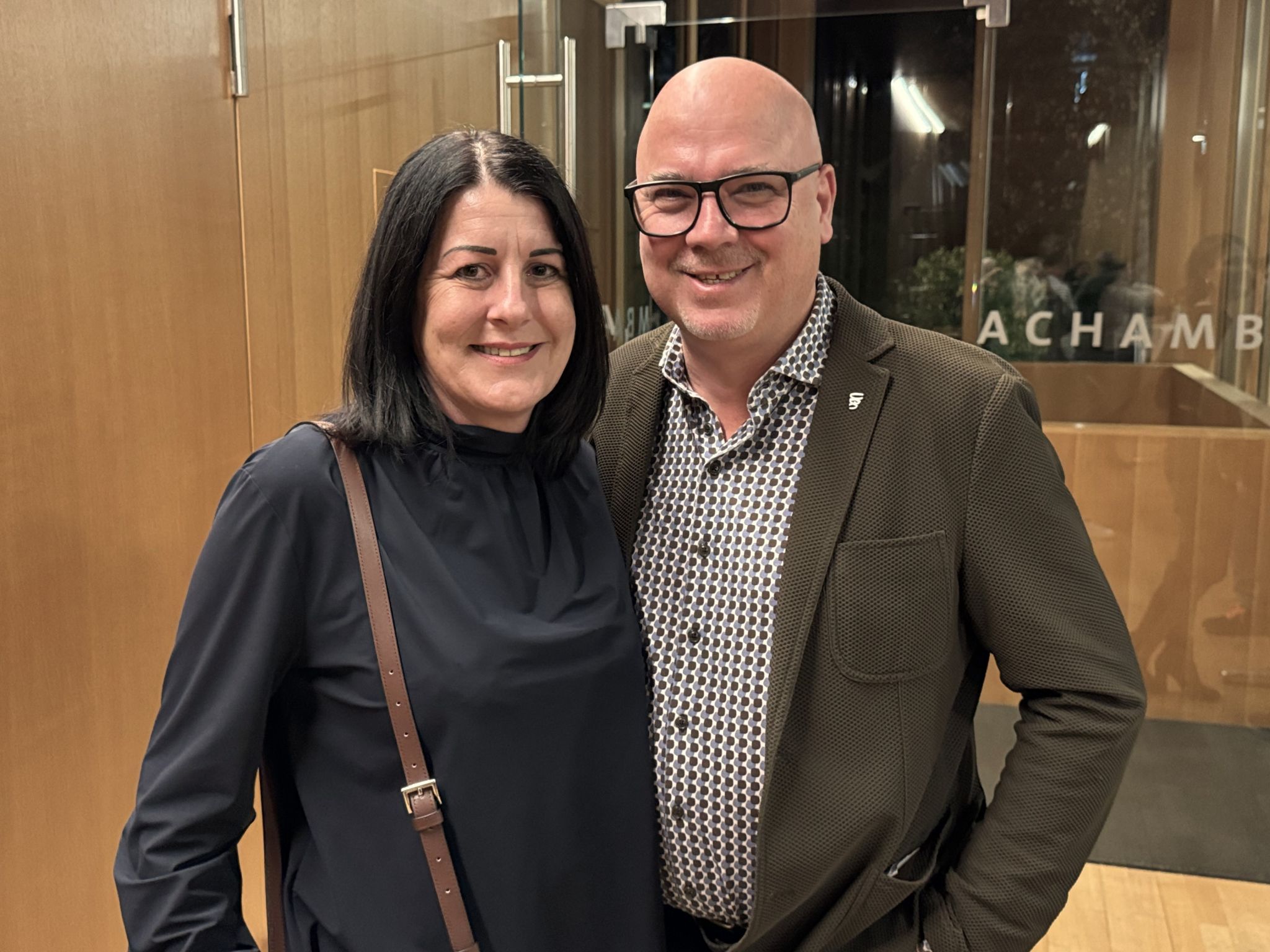 Unter den Gästen: Wilfried und Claudia Heim (Heim Mode).