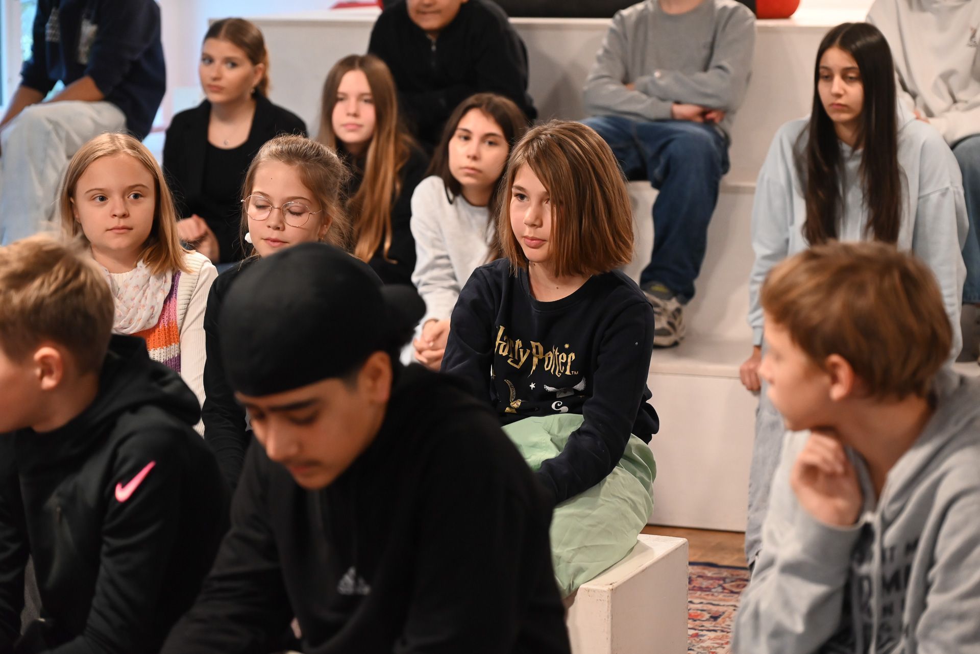 Die Schüler trugen ihre Anliegen vor.