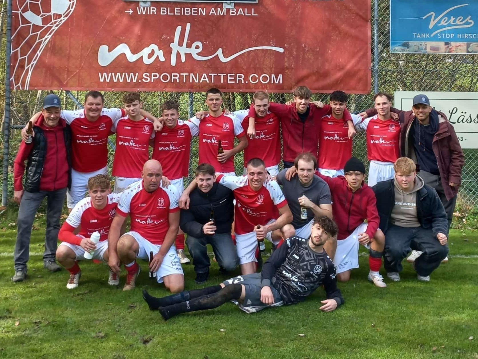 Halbzeittitel in der 5. Landesklasse Unterland: SPG Mellau/Bizau 1b.privat