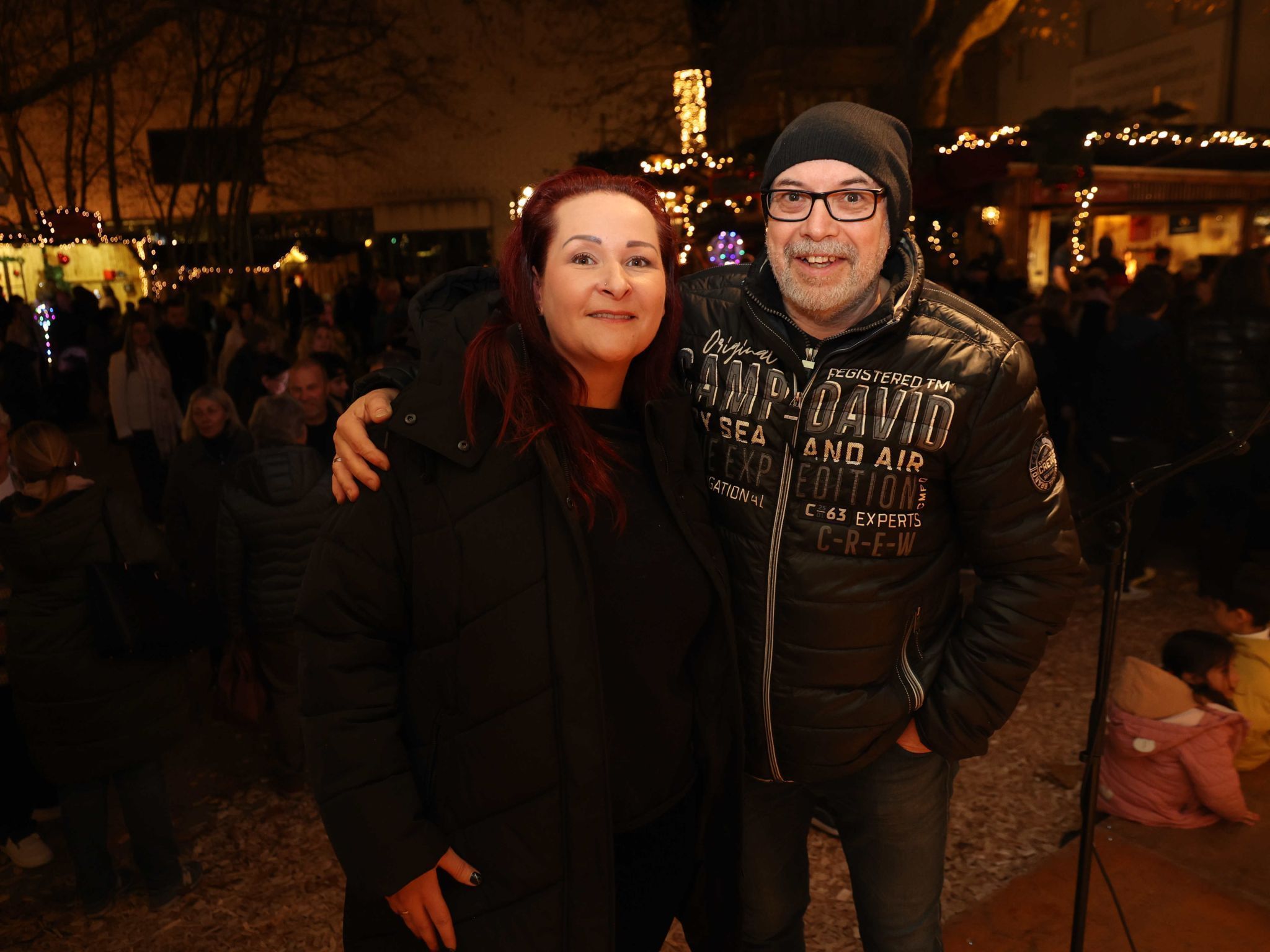 Baumbeleuchtung zum Weihnachtsmarktstart