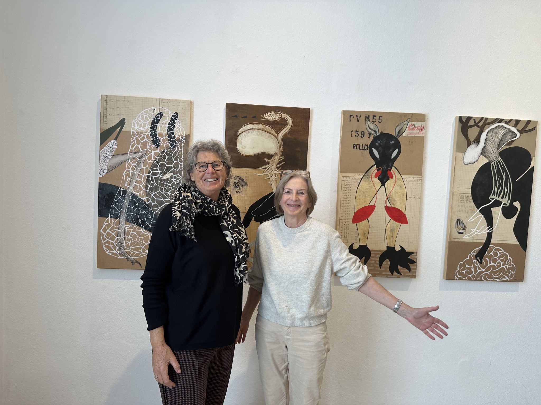 Die beiden Künstlerinnen legten sehr viel Wert auf ein harmonisches Gesamterscheinungsbild