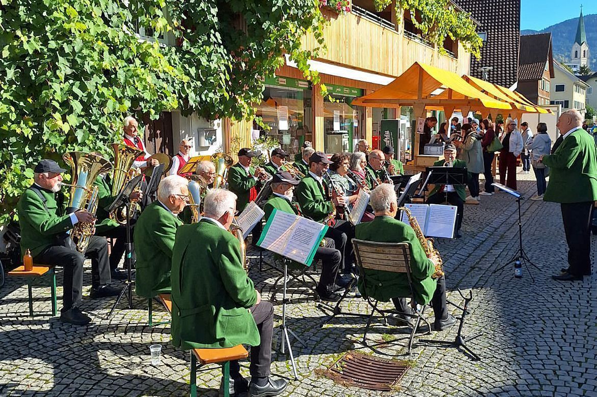 Die Hatler Seniorenmusig sorgte für die musikalische Umrahmung. 