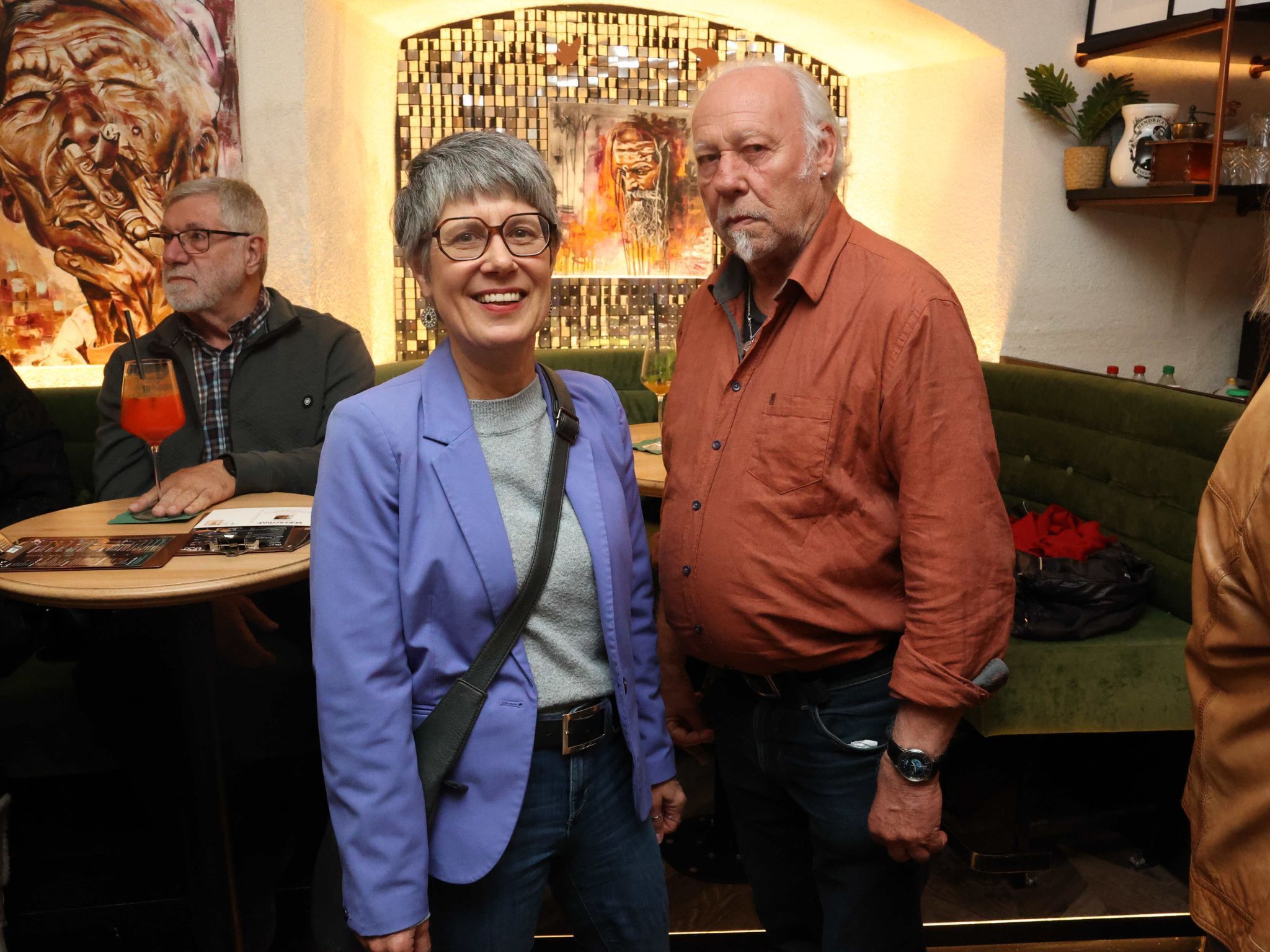 Roswitha Klien und Helmut Grabher.