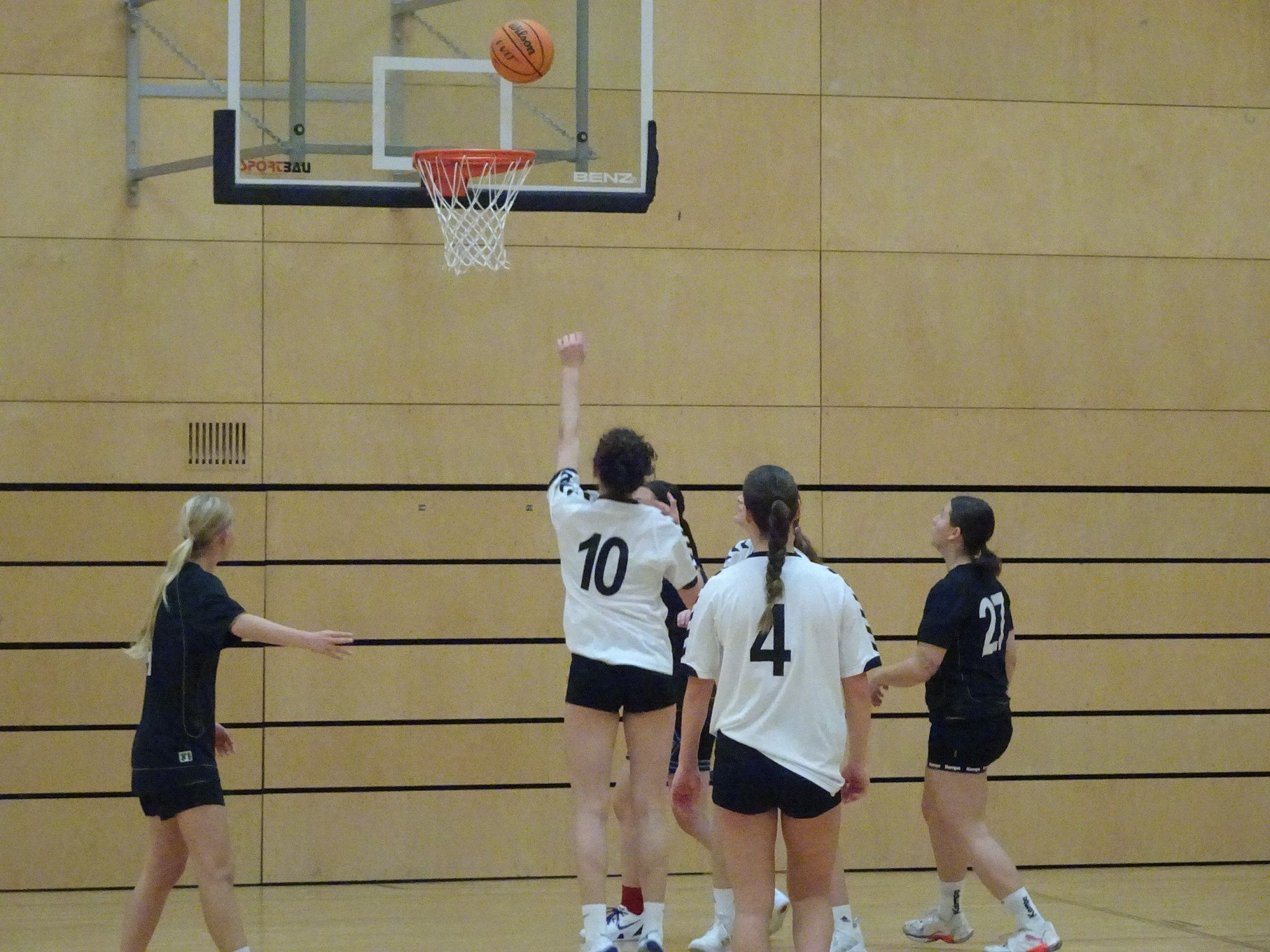 Das Niveau war hoch, obwohl viele Spielerinnen nicht in einem Basketballverein sind.