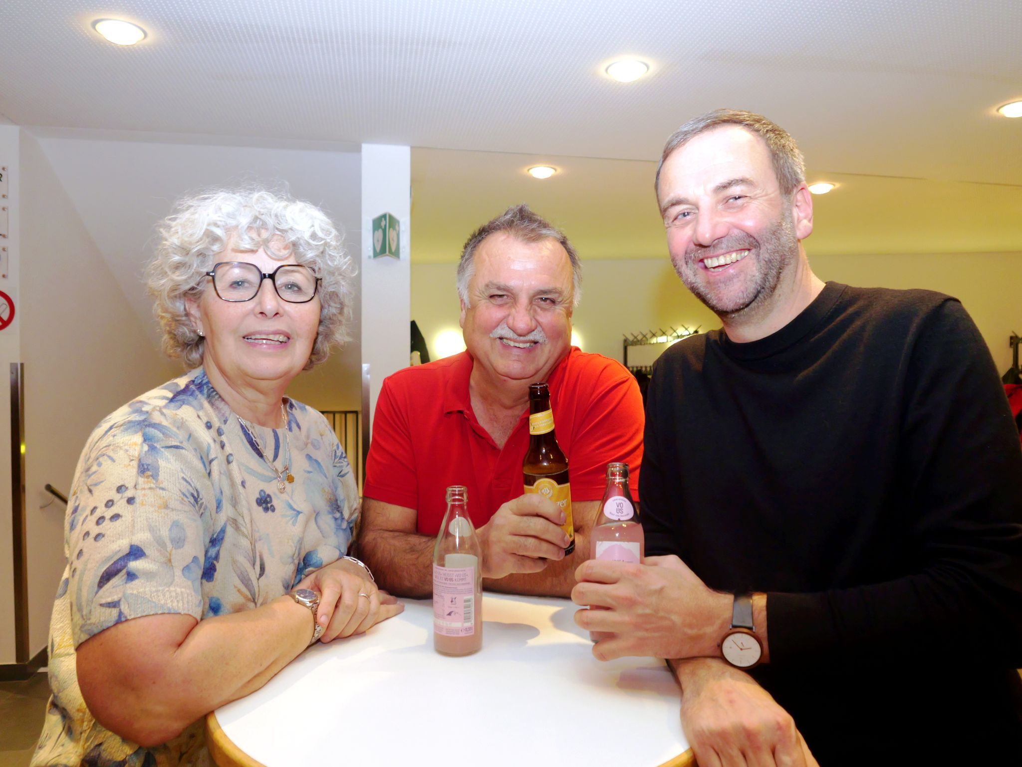 Doris und Vesi Markovic sowie Klaus Malin waren aktiv am Ideenfindungsprozess beteiligt.