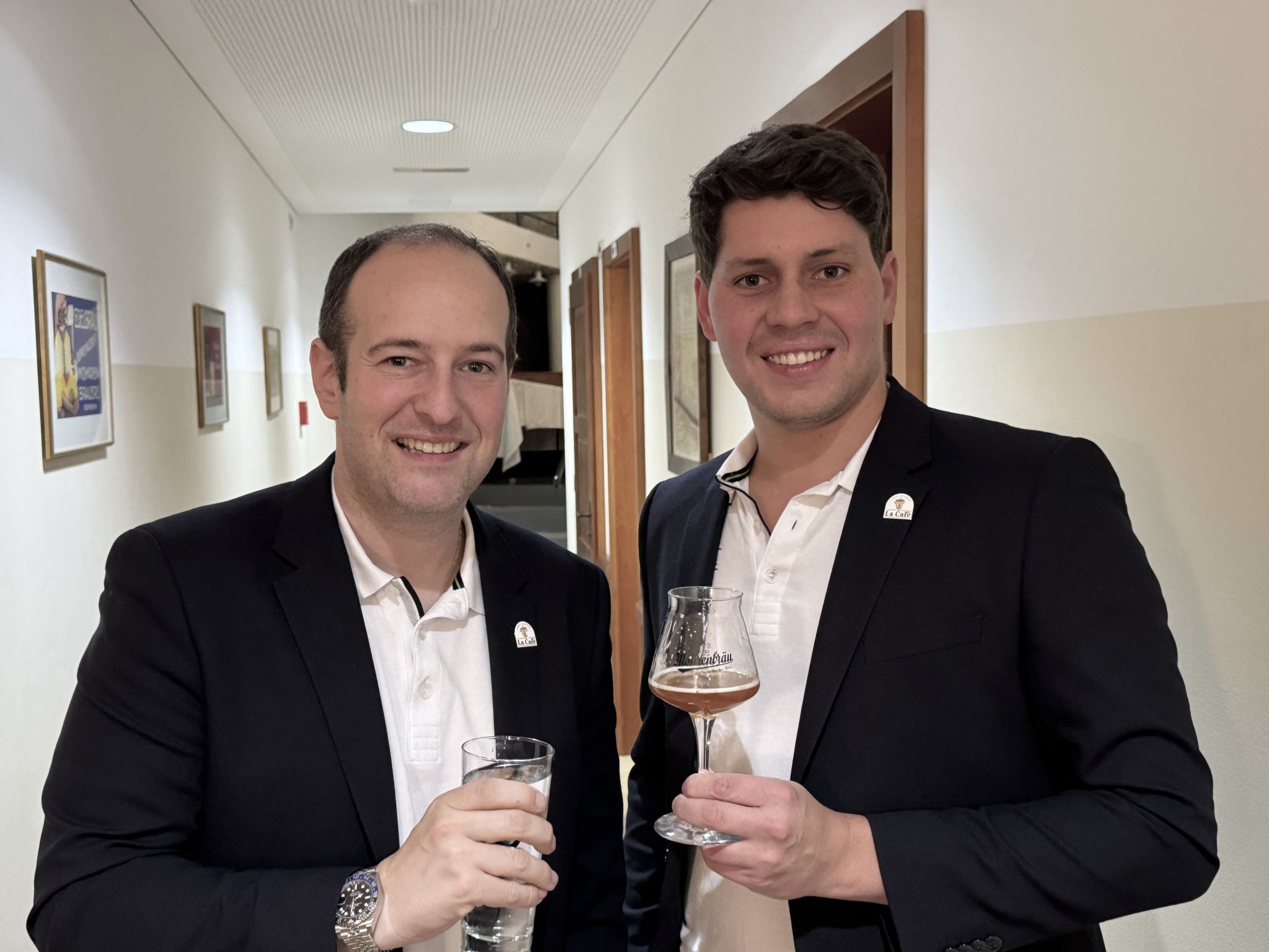 Claudio Errico und Manuel Vetter (La Cafe).