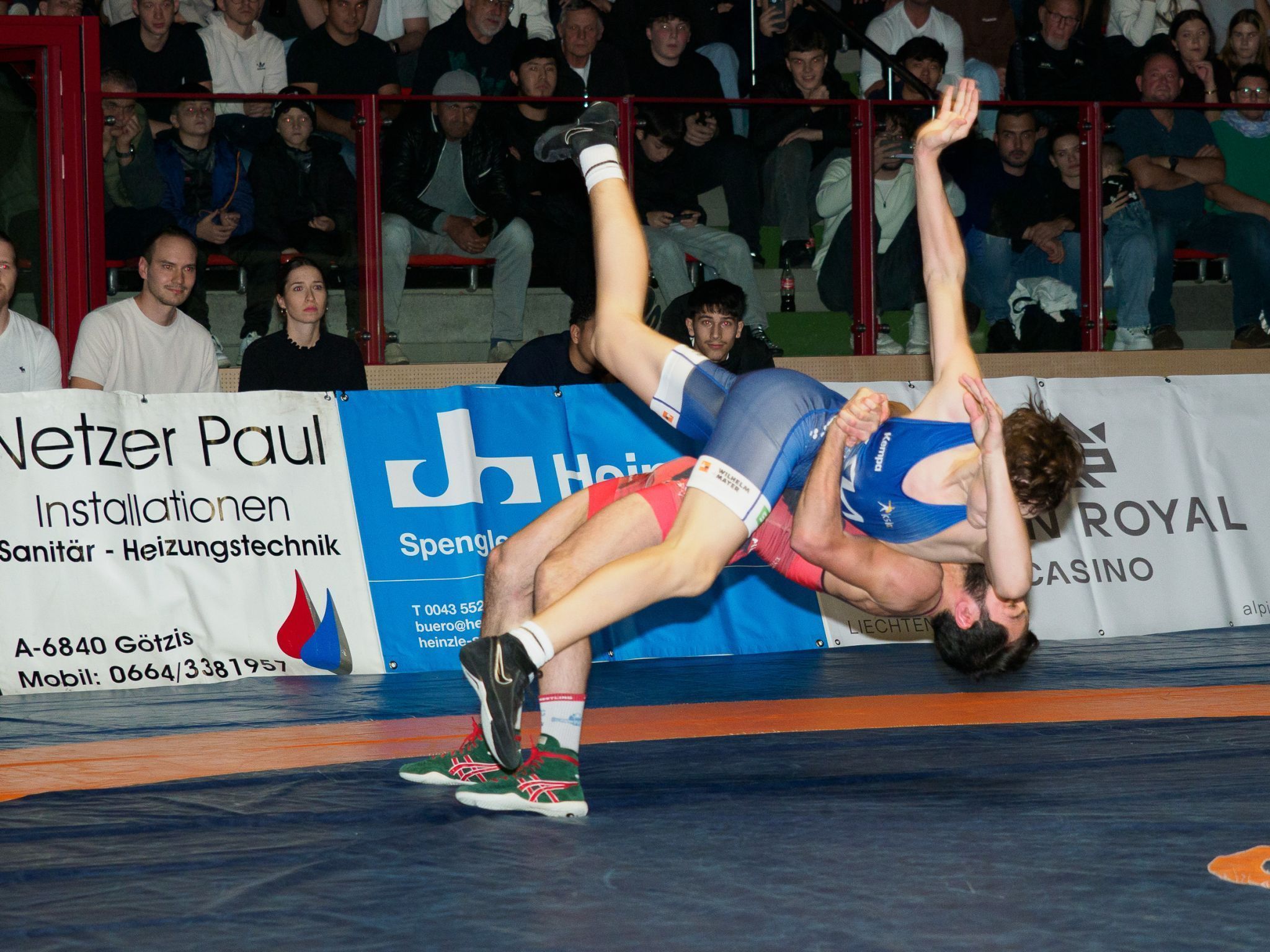 Hamzat Asuchanov lieferte wertvolle acht Mannschaftszähler