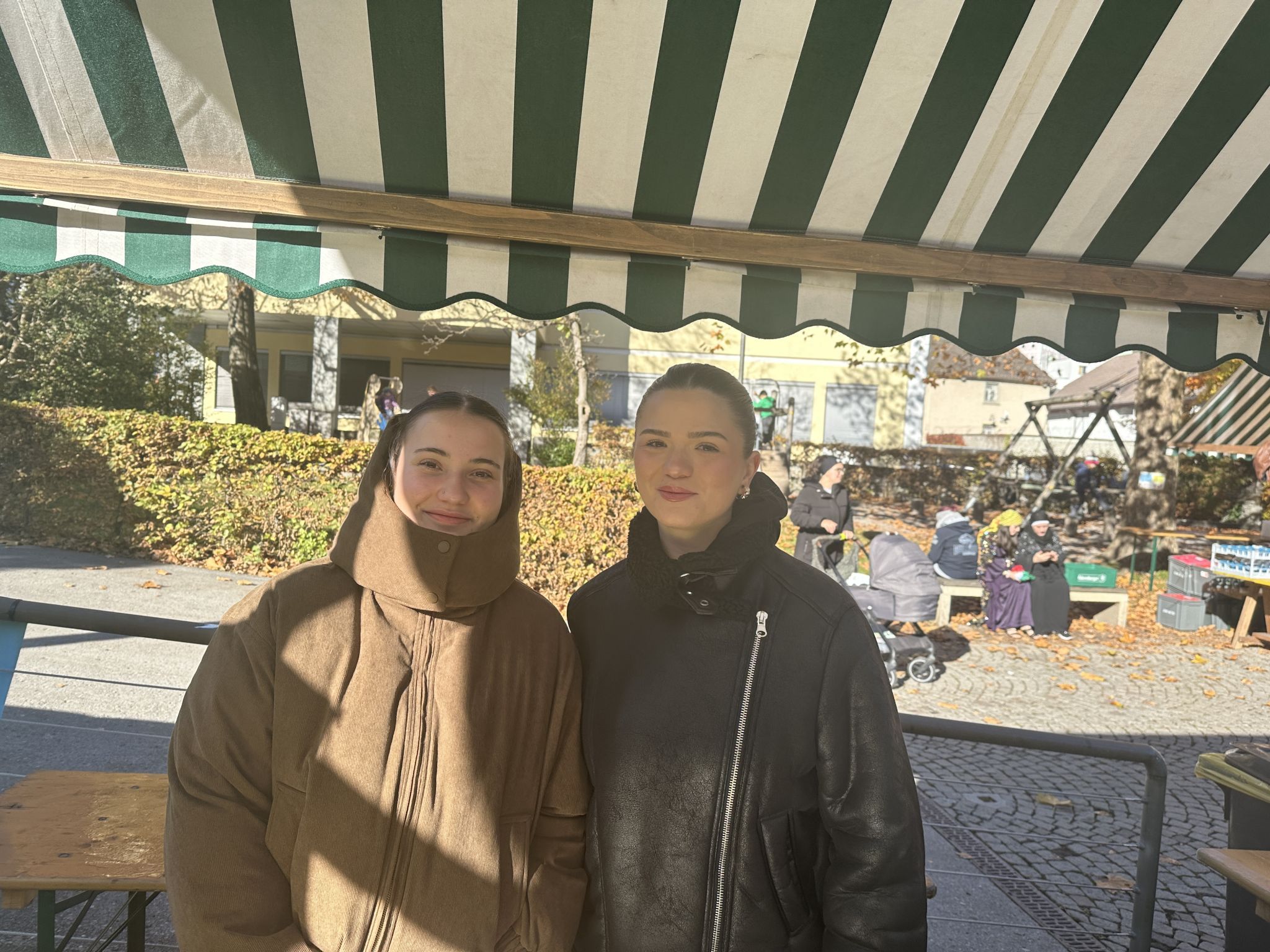 Die beiden Schwestern Vanessa und Mireia Pllana präsentierten italienische Gerichte