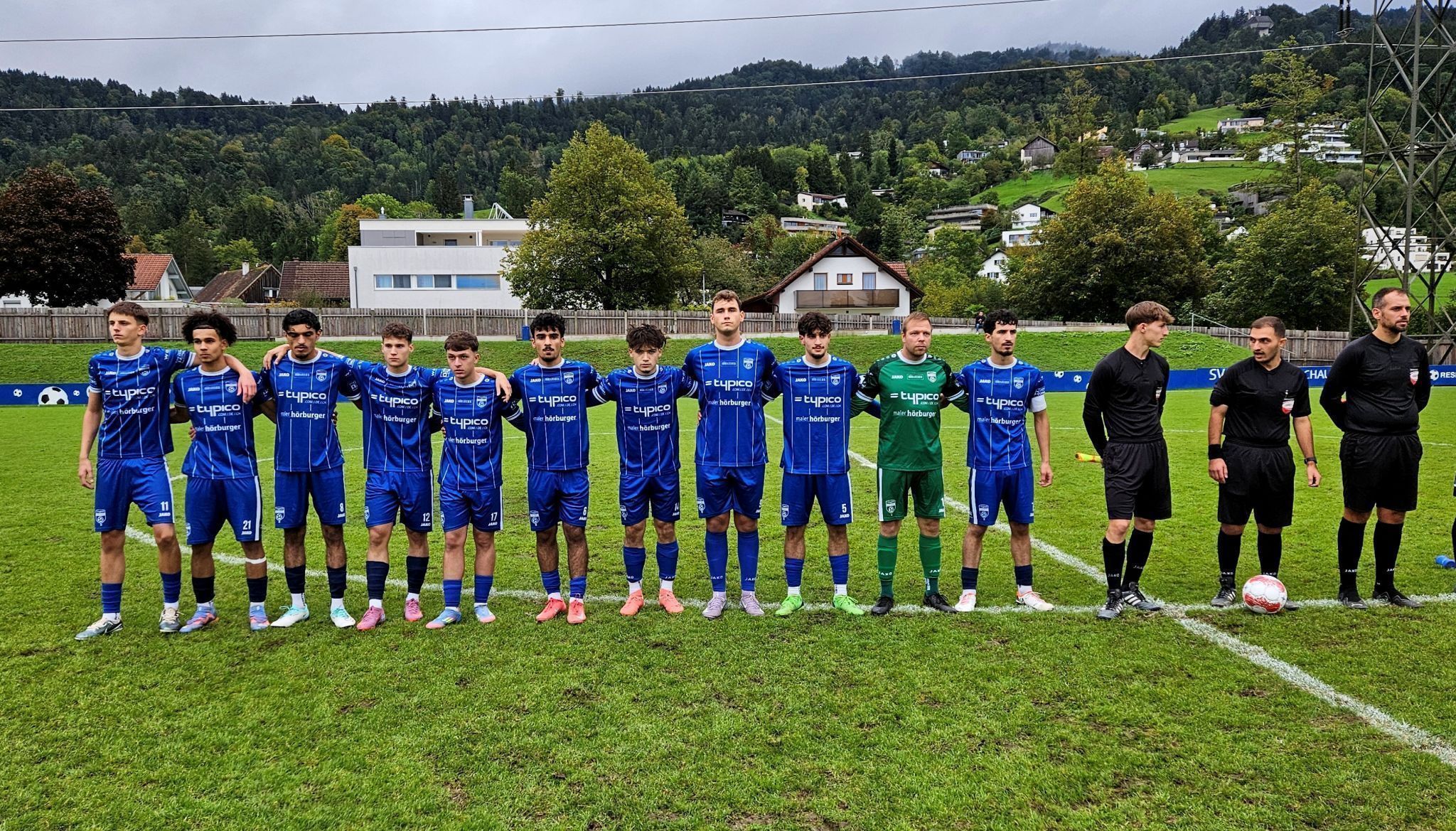 Die zweite Mannschaft des SV typico Lochau, die Lochau 1b Juniors, als Kaderschmiede für die Kampfamnnschaft.