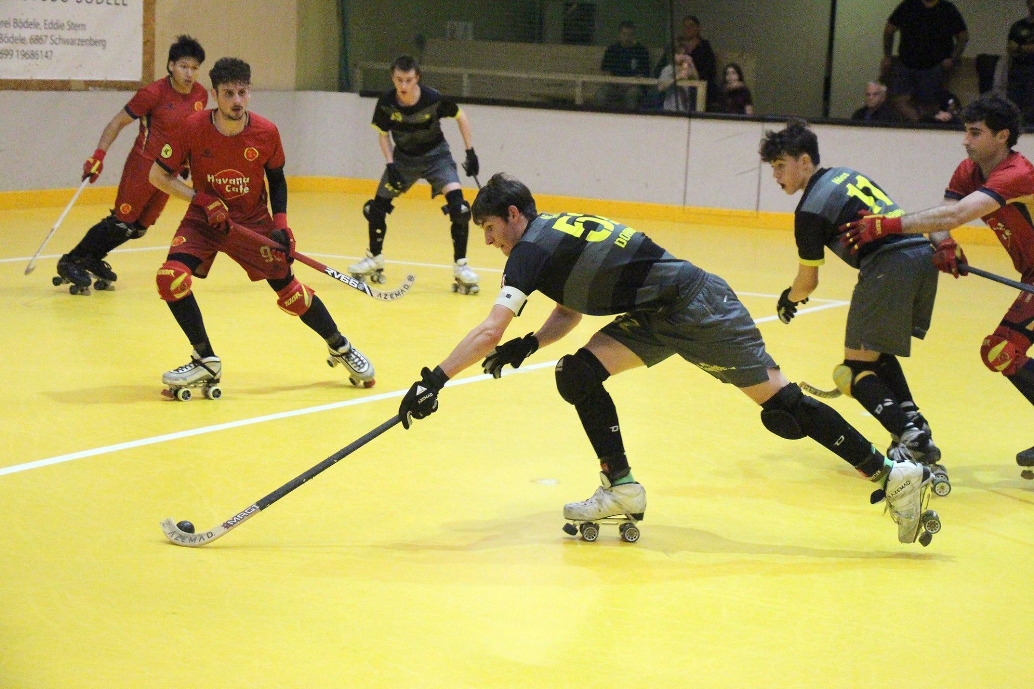 Der RHC Dornbirn zeigte gegen Genf eine starke Teamleistung.