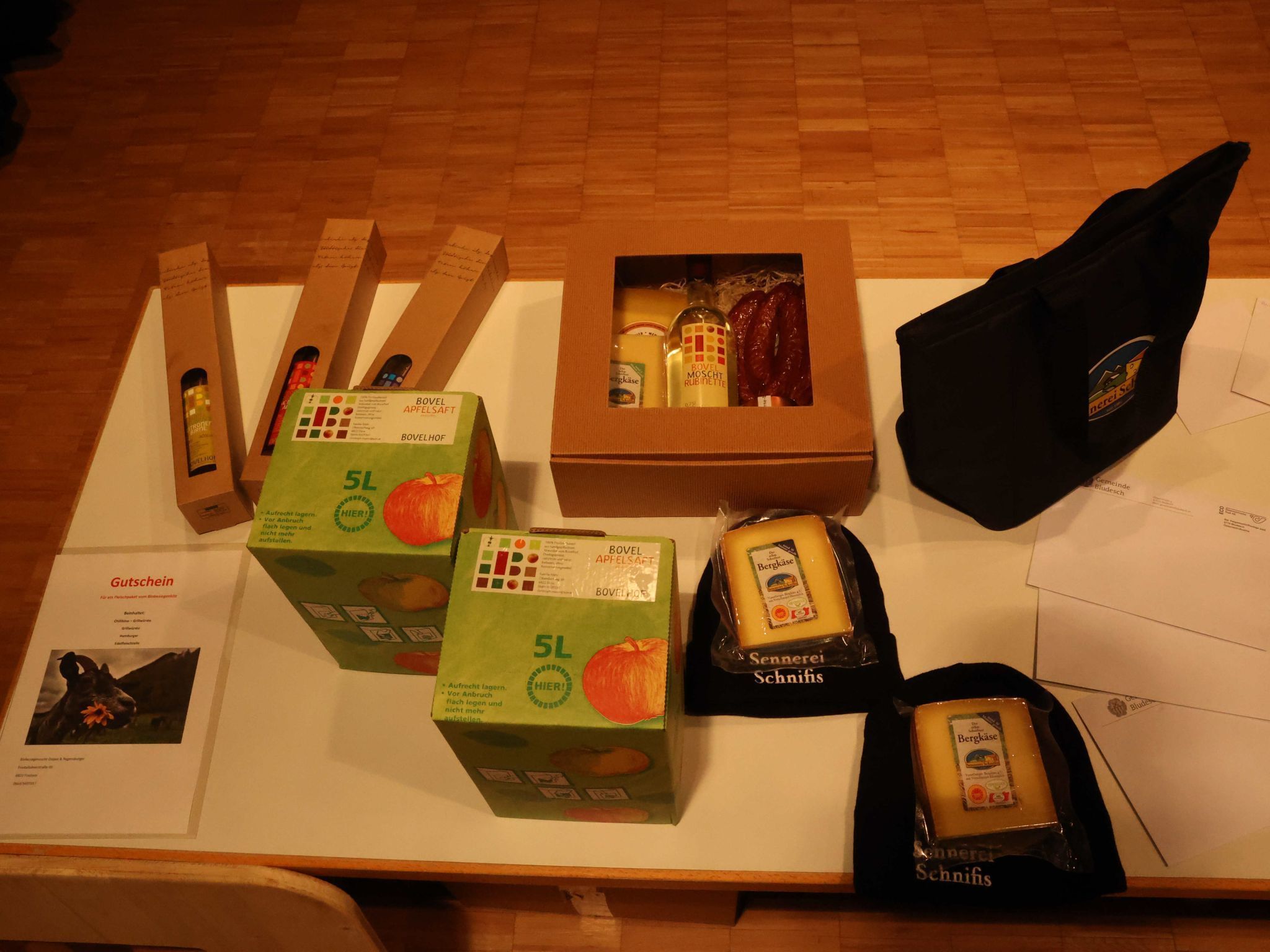 Noch mehr Tombolagewinne.