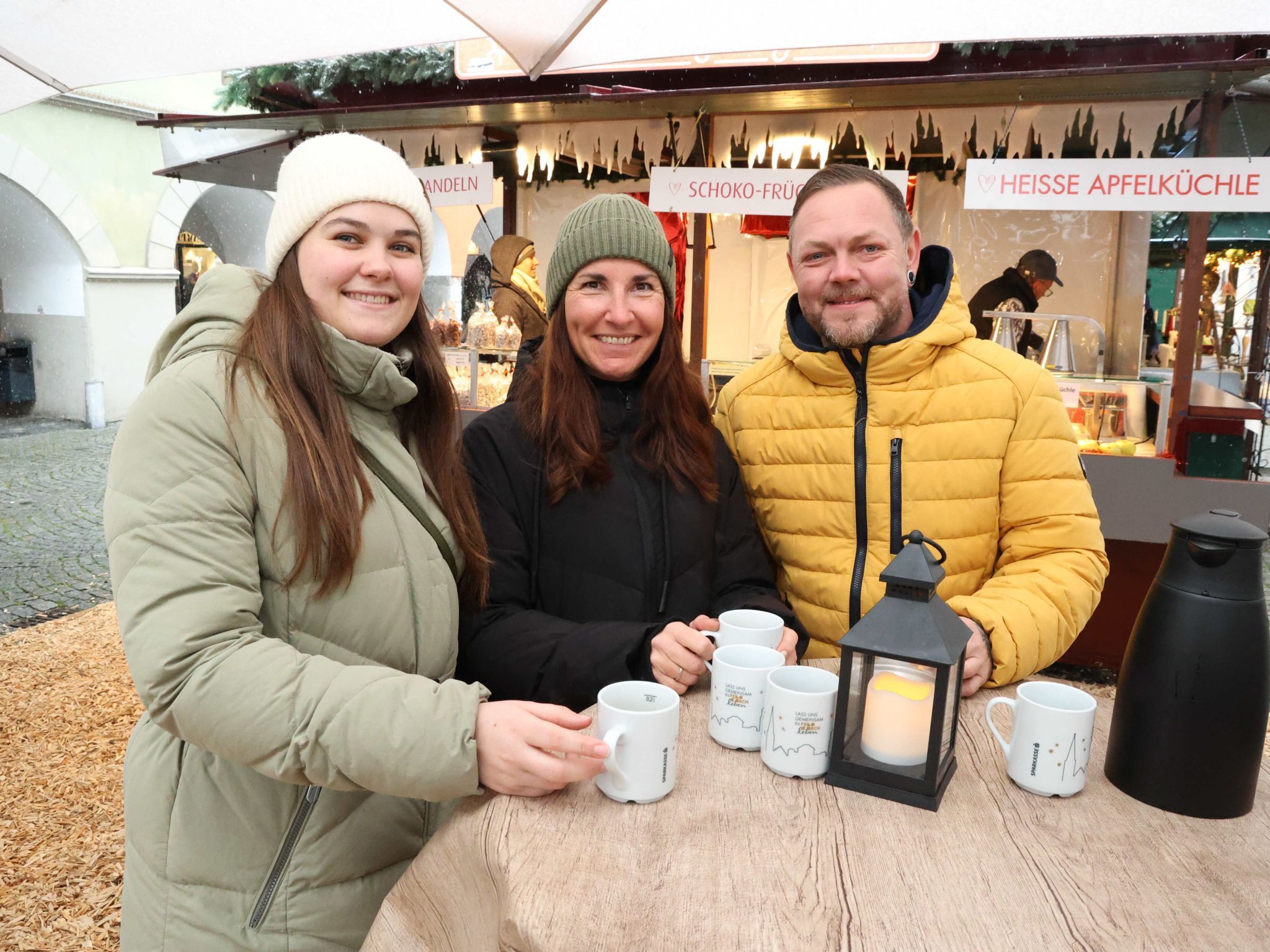 Barbara Beck, Jenny Schwarz und Marco Jussel.