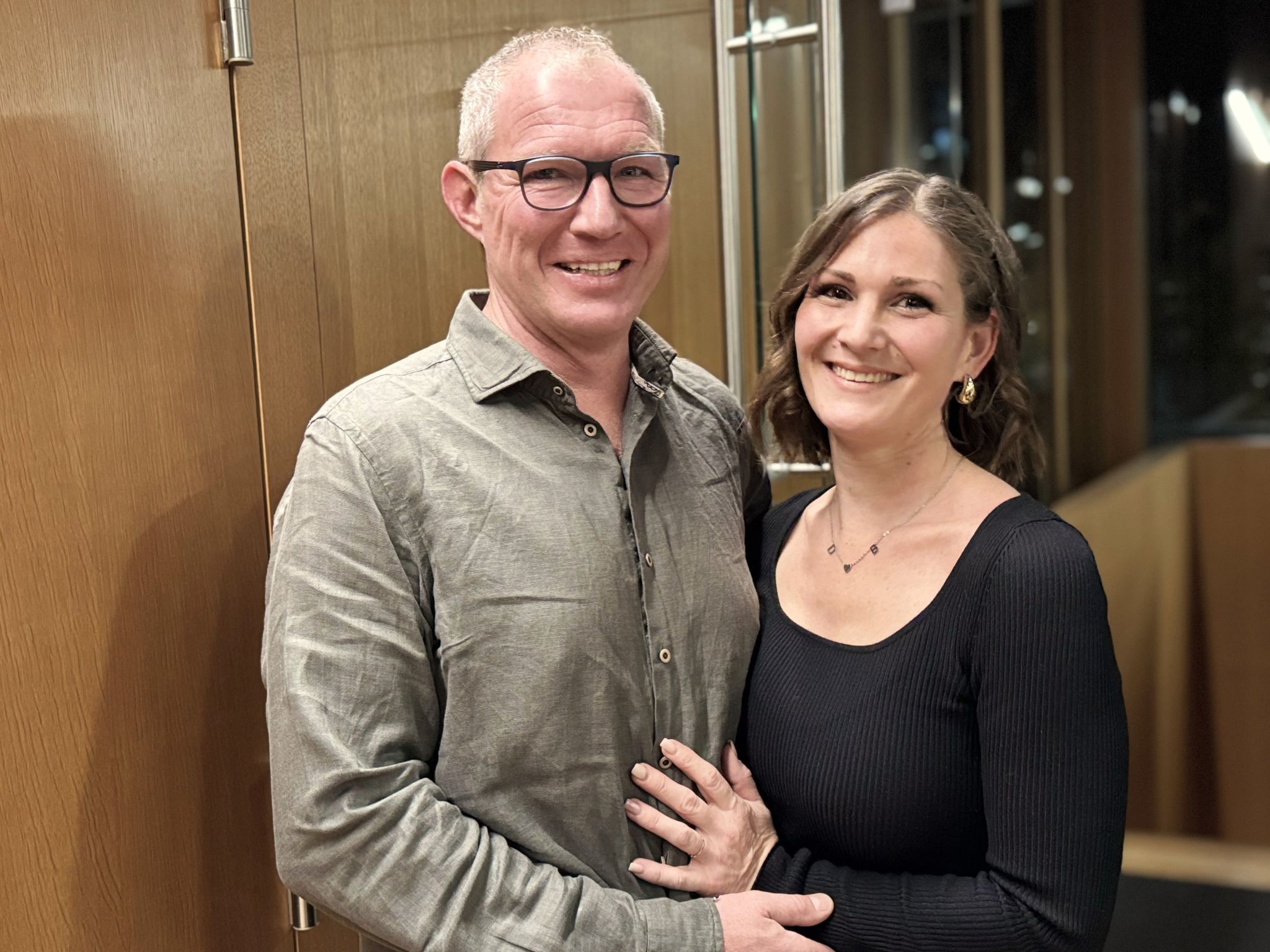 Bernd Mallitsch und Sabrina Decet.