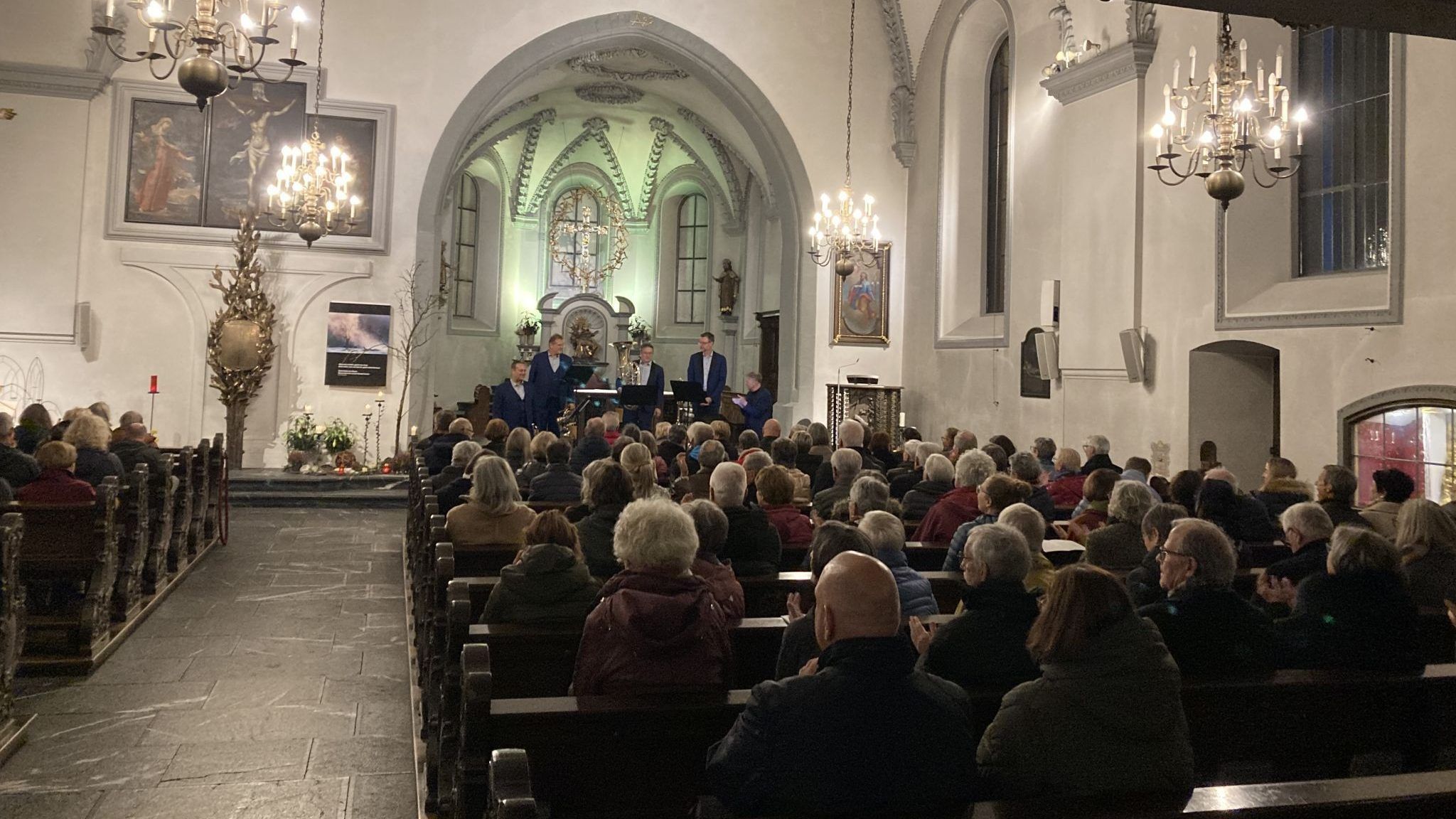 Das Sonus Brass Ensemble Konzert in der Basilika war vom Feinsten.privat