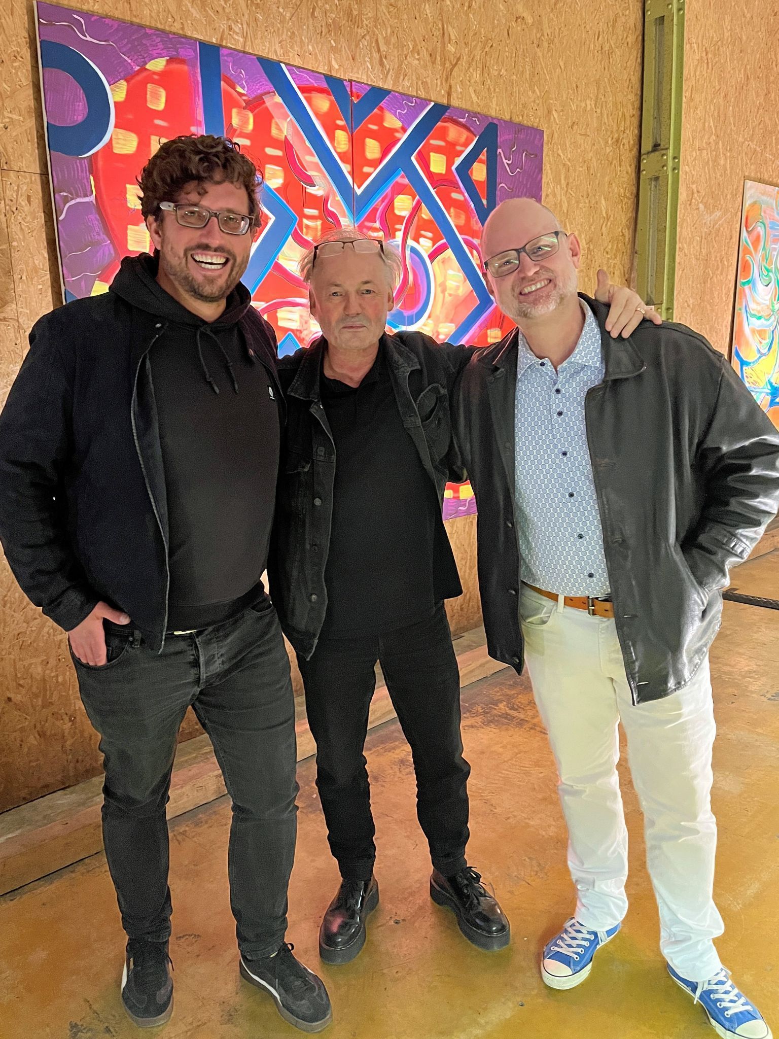 Auch Tobias Lenz, Werner „Marxx“ Bosch und Andreas Jäger waren unter den Besuchern.