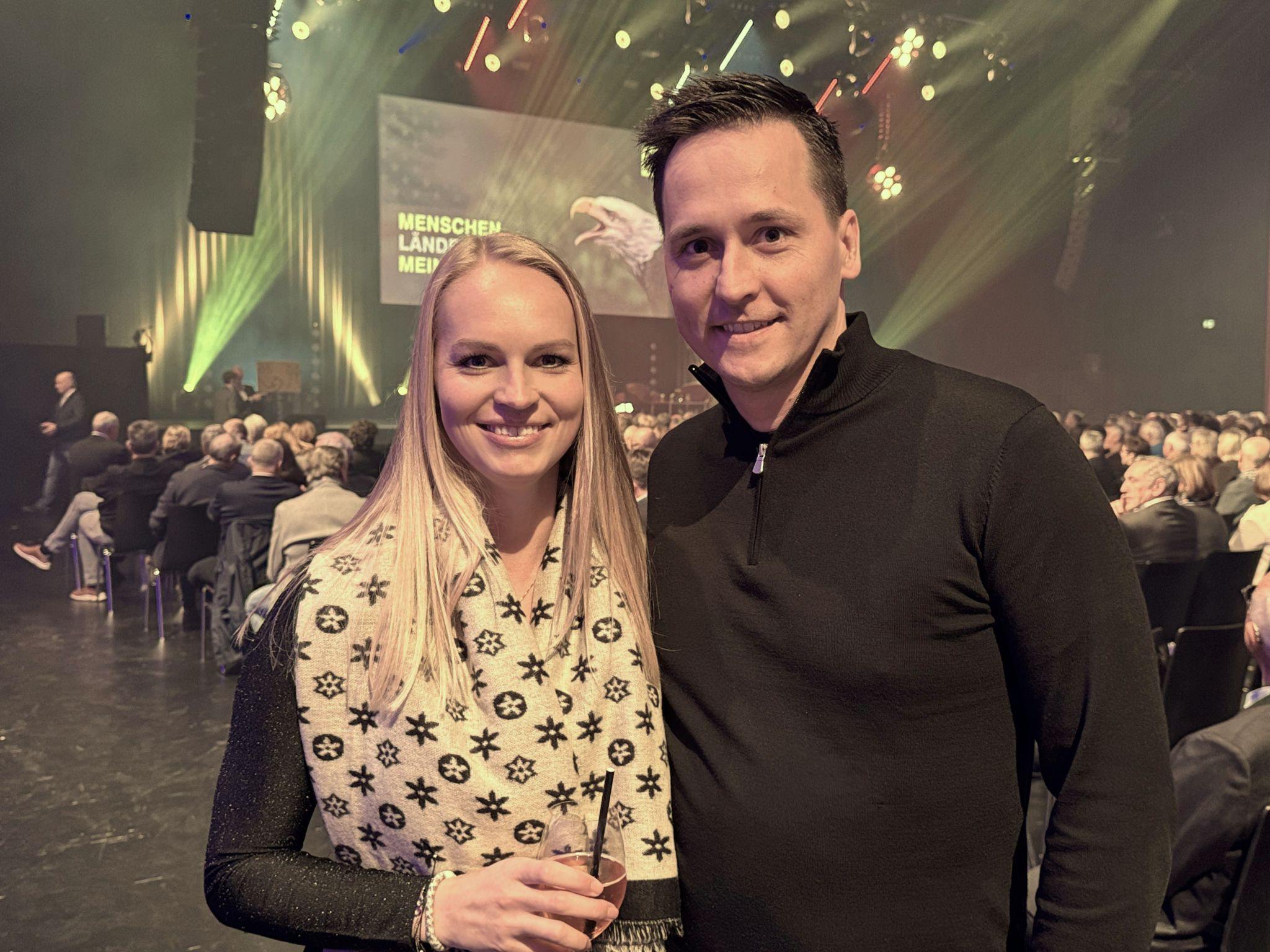 Hanna Mähr (4you Immo) und Andrej Dmitrovski (Uniqa).