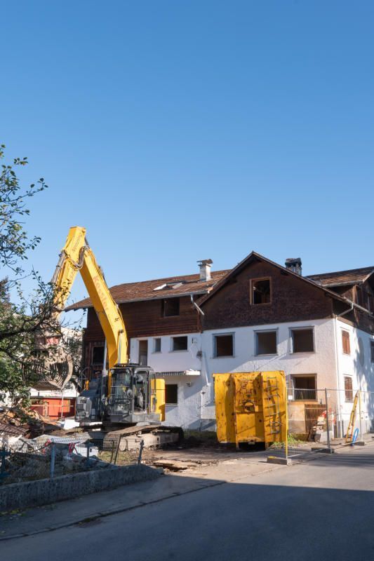 Catulli in Rankweil abgerissen und es entsteht ein hochwertiger Neubau.