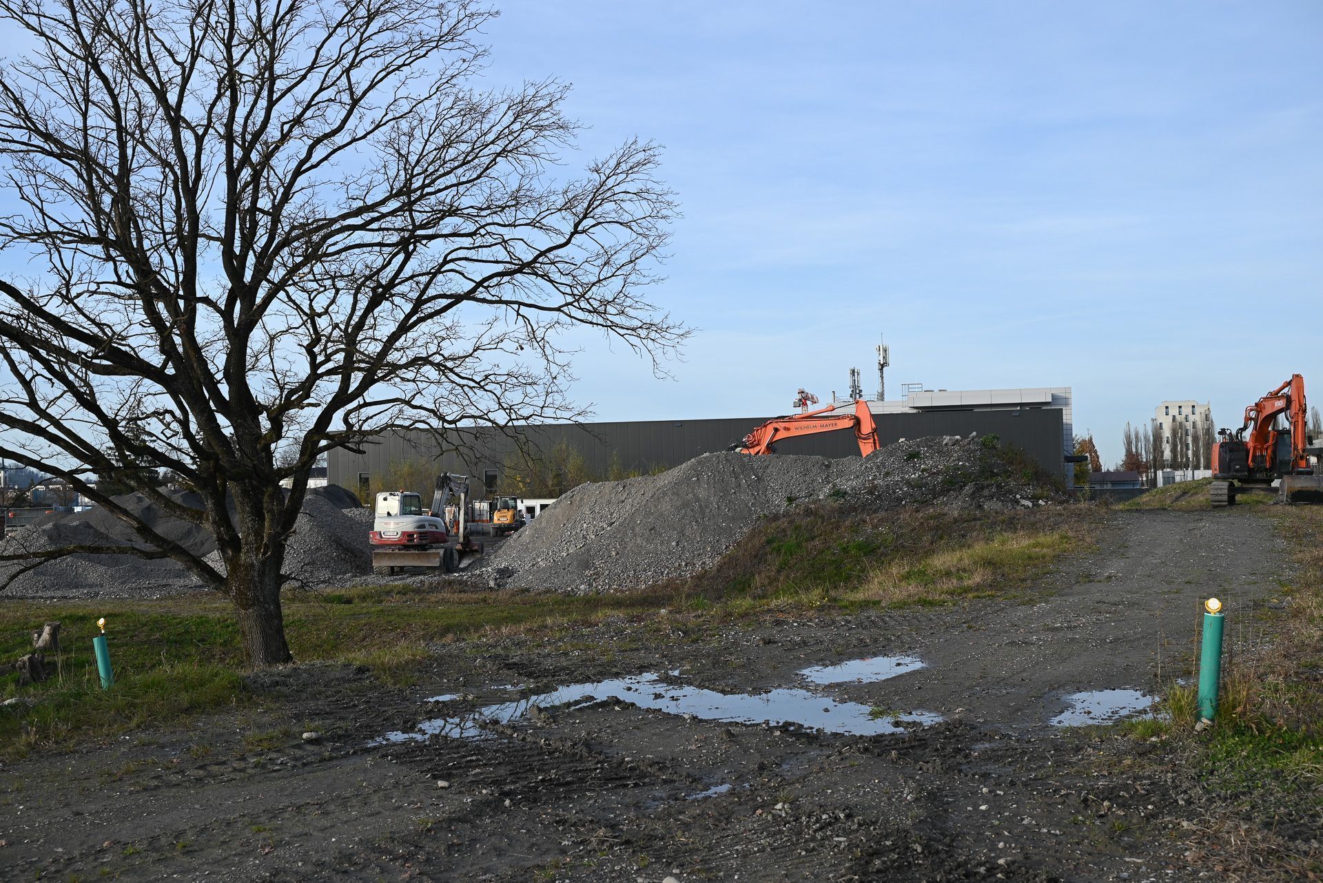 Zwischen Dornbirnerstraße und Hohenemserstraße wird ein neues Betriebsgebiet errichtet.