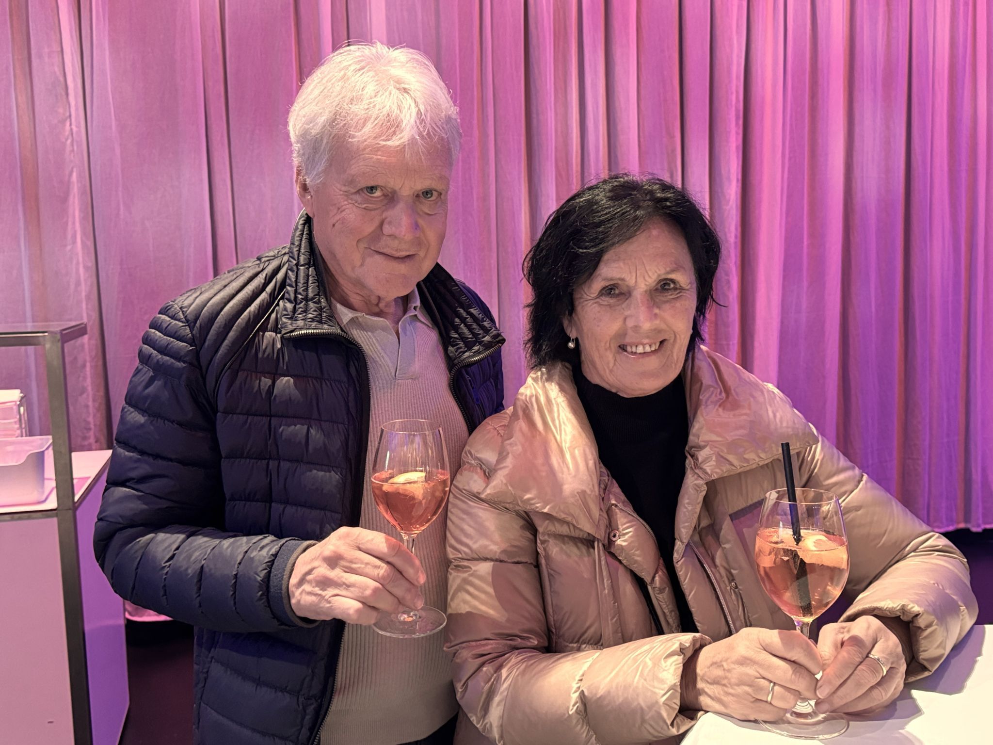 Günther und Ilse Manahl kamen nach Bregenz.