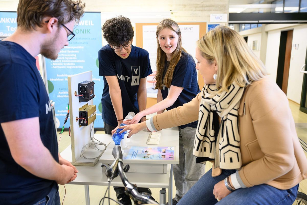 Gudrun Petz-Bechter machte sich selbst ein Bild von der Forschung.