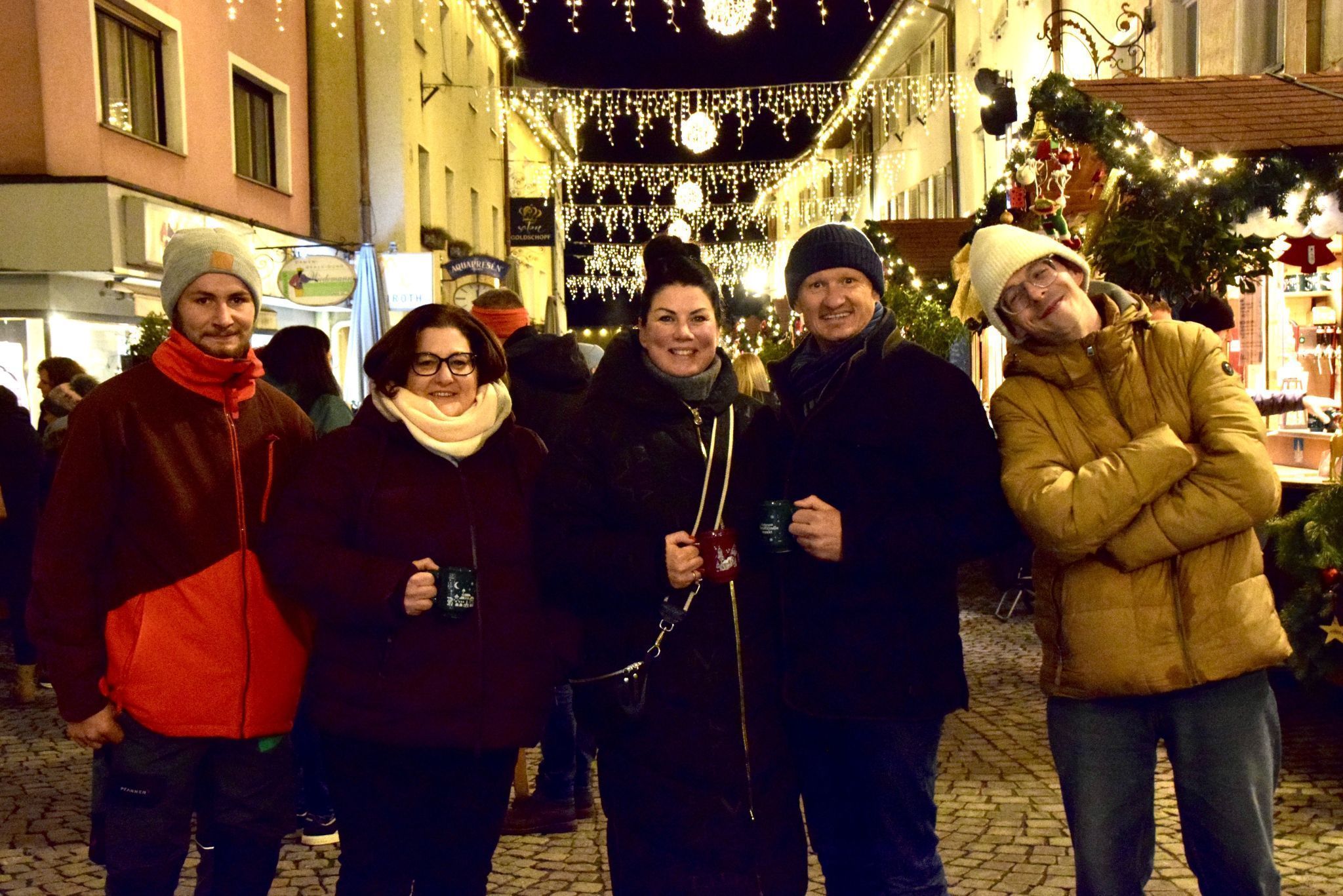Michael Türtscher, Evelyne Türtscher, Nicole und Joachim Weixlbaumer und Michael Harrer.