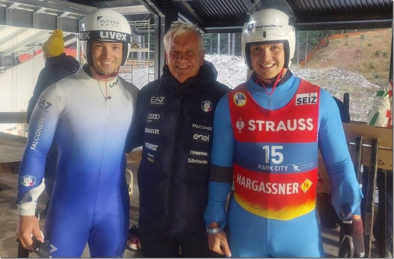 Leon Felderer und rechts Dominik Fischnaller.privat