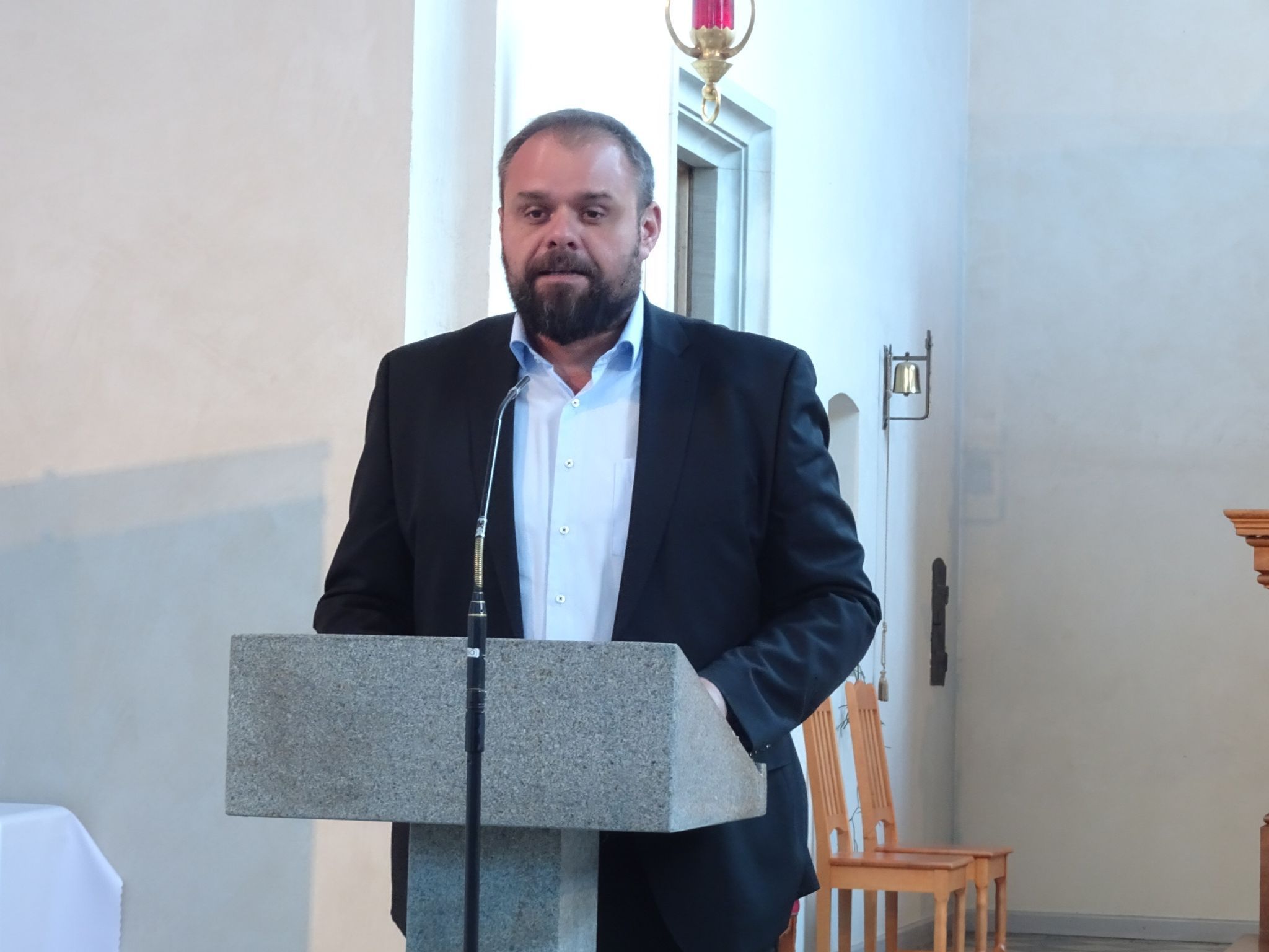 Markus Fäßler betonte, dass das Kloster zukünftig ein Ort für alle Dornbirnerinnen und Dornbirner werden soll.