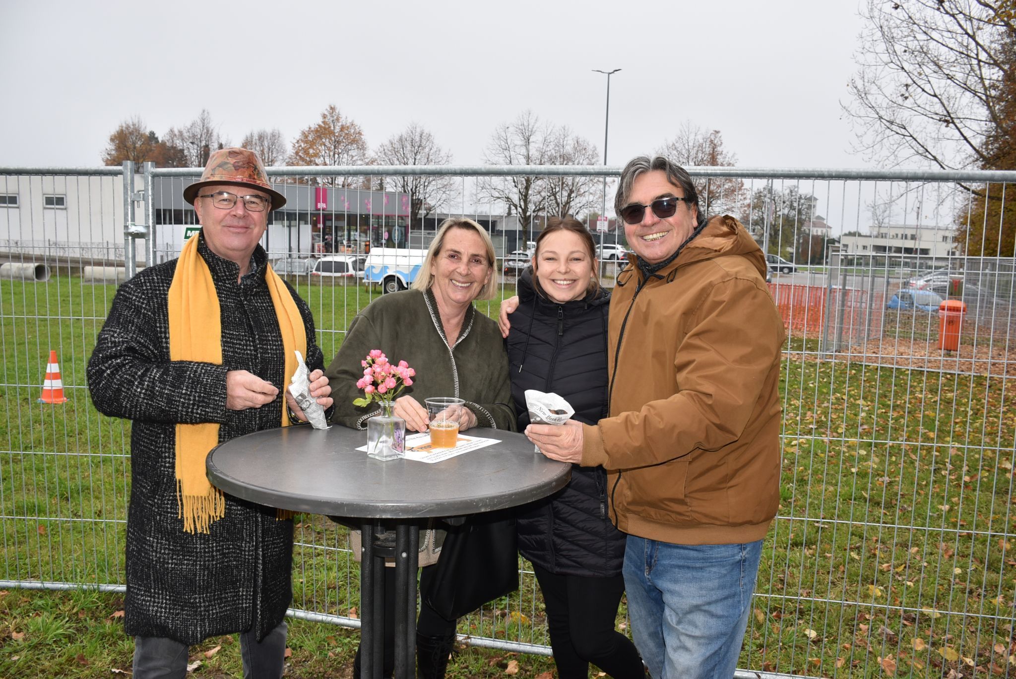 Vizebgm. Schnetzer, Veronika, Theresa und Werner Brugger
