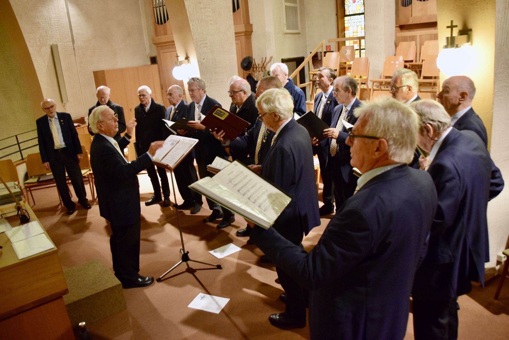 Der Bludenzer Liederkranz gestaltete die Allerseelenmesse in der Heilig-Kreuzkirche in Bludenz musikalisch mit.