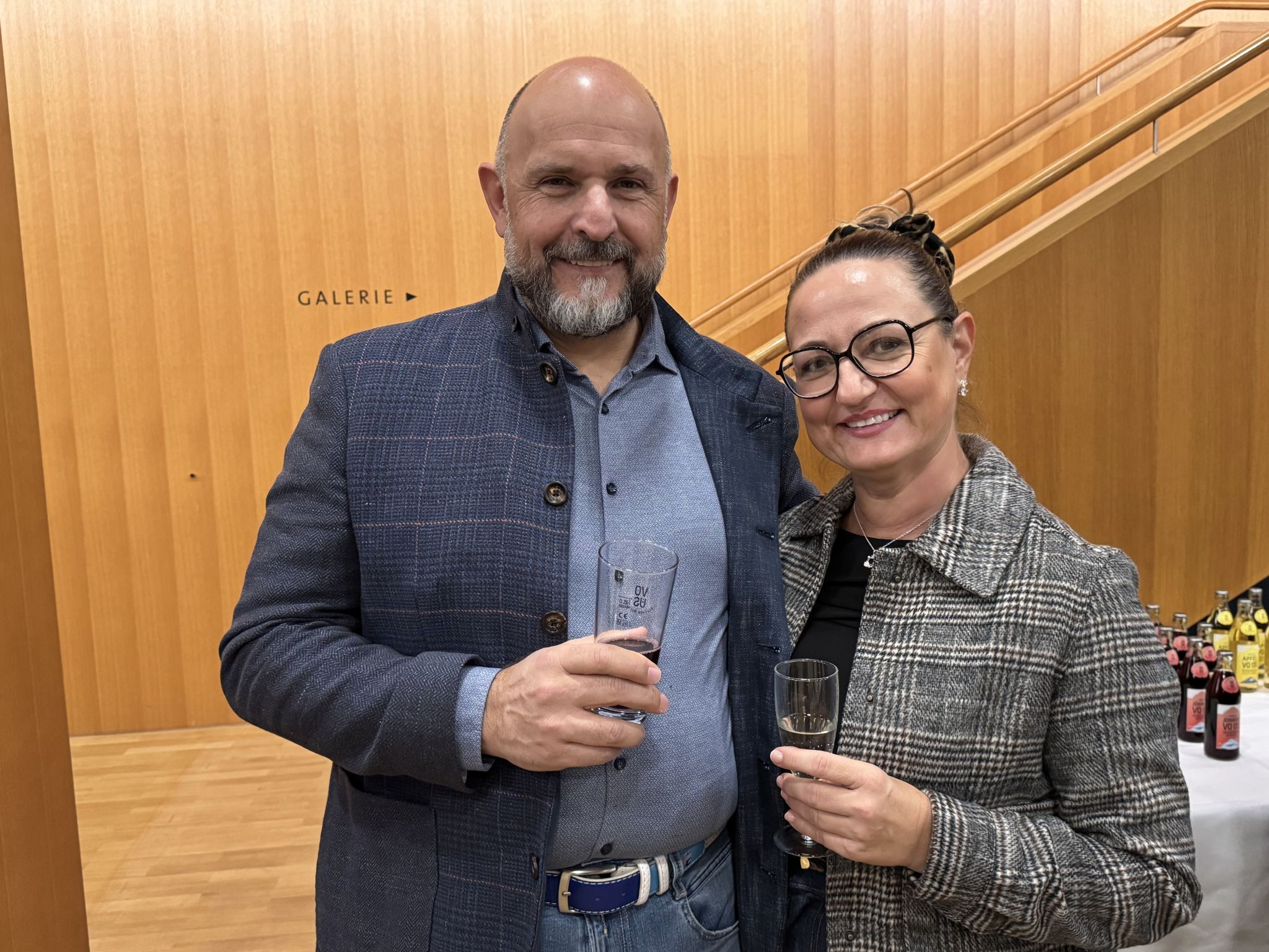 Martin Nicolussi und Heike Willi kamen nach Götzis.