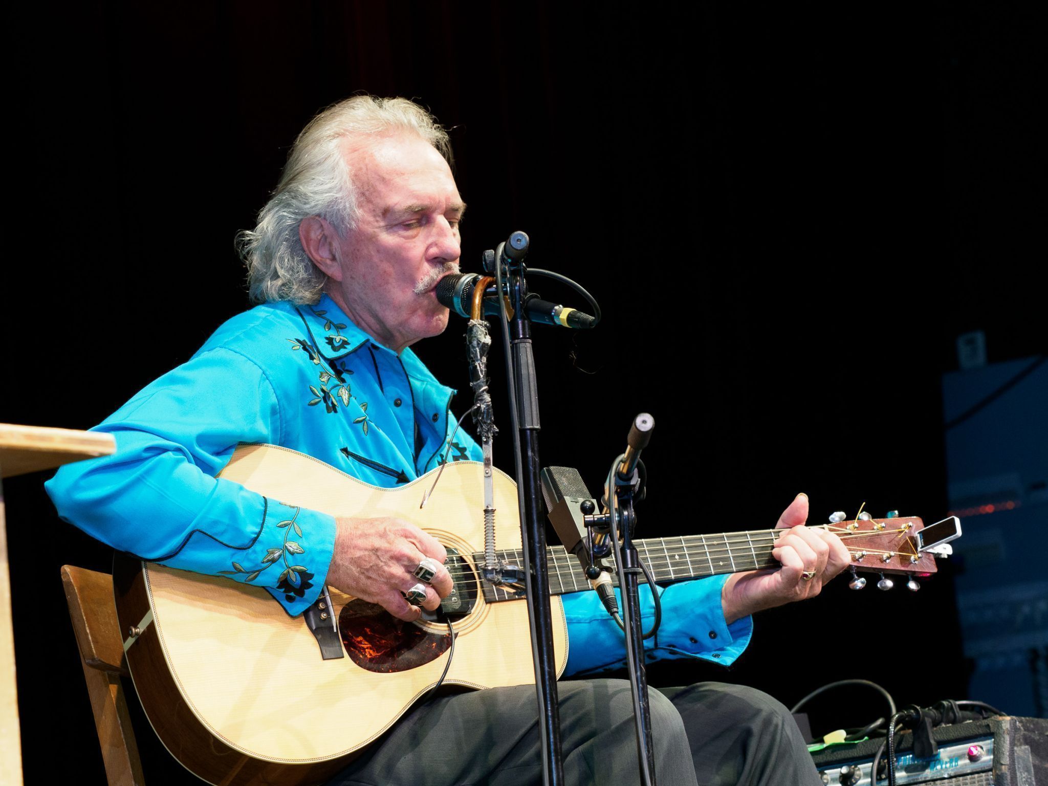 Hans Theessink begeisterte mit seiner Musik