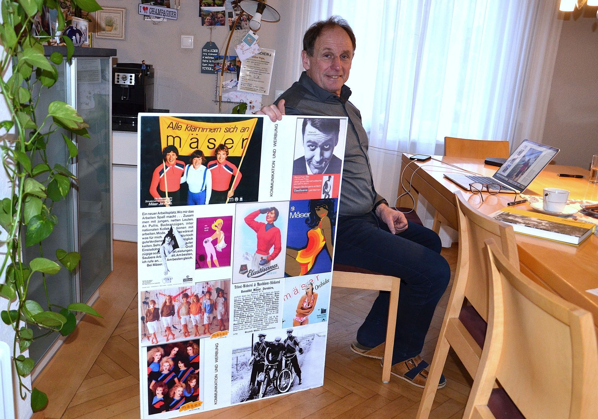 Historische Dokumente stellen dar, wie bei m/ä/s/e/r – Elastisana Werbung betrieben wurde. HRJ