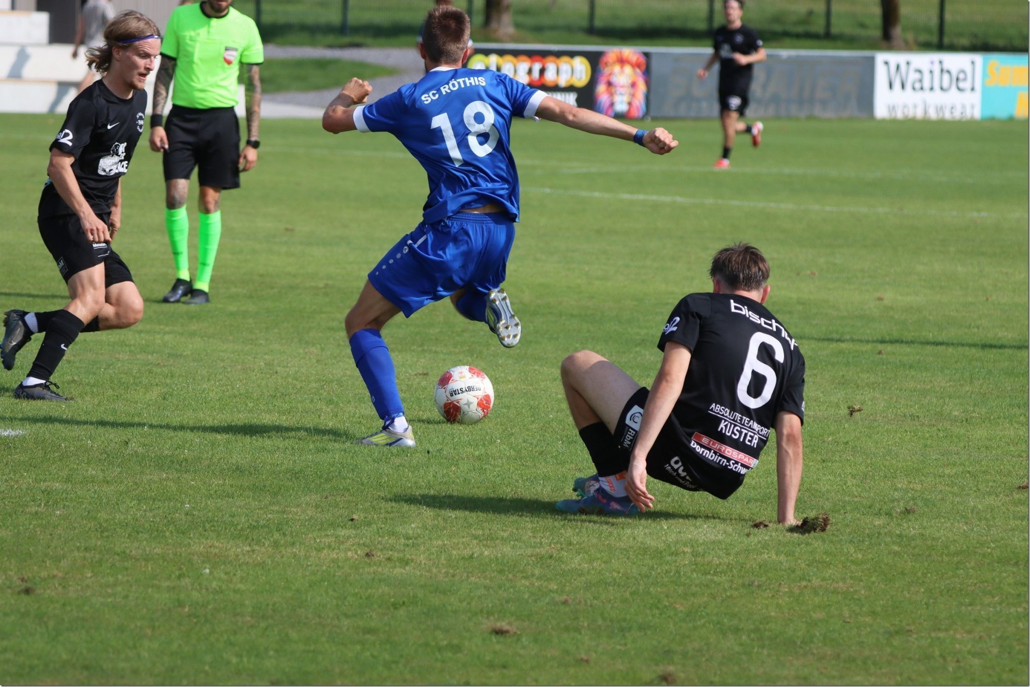 Starke Auftritte von Livio Stückler im Herbst für Röthis.knobel
