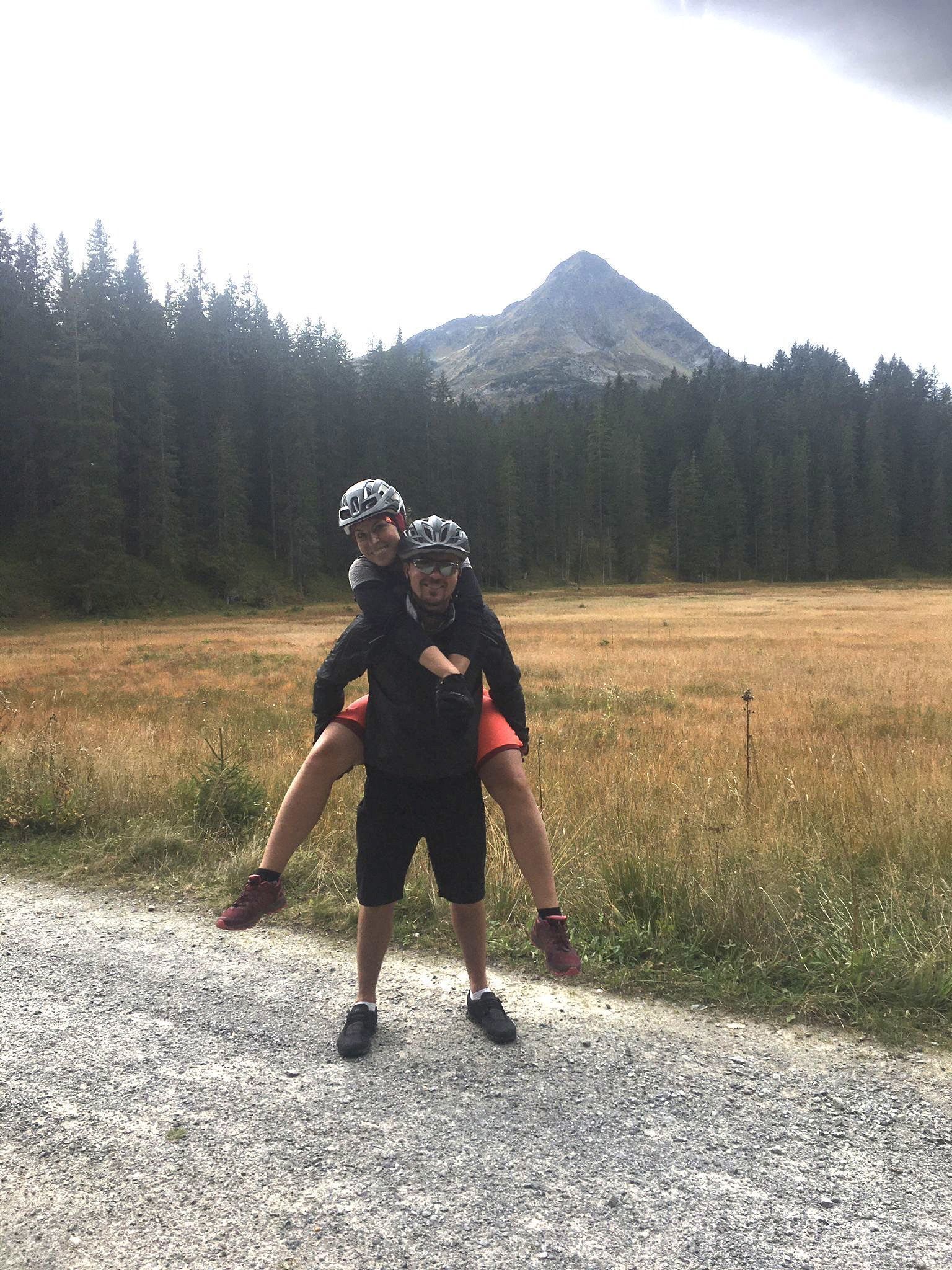 Martina und Alexander Leidinger freuen sich über viele Hobbys, die sie gemeinsam ausüben