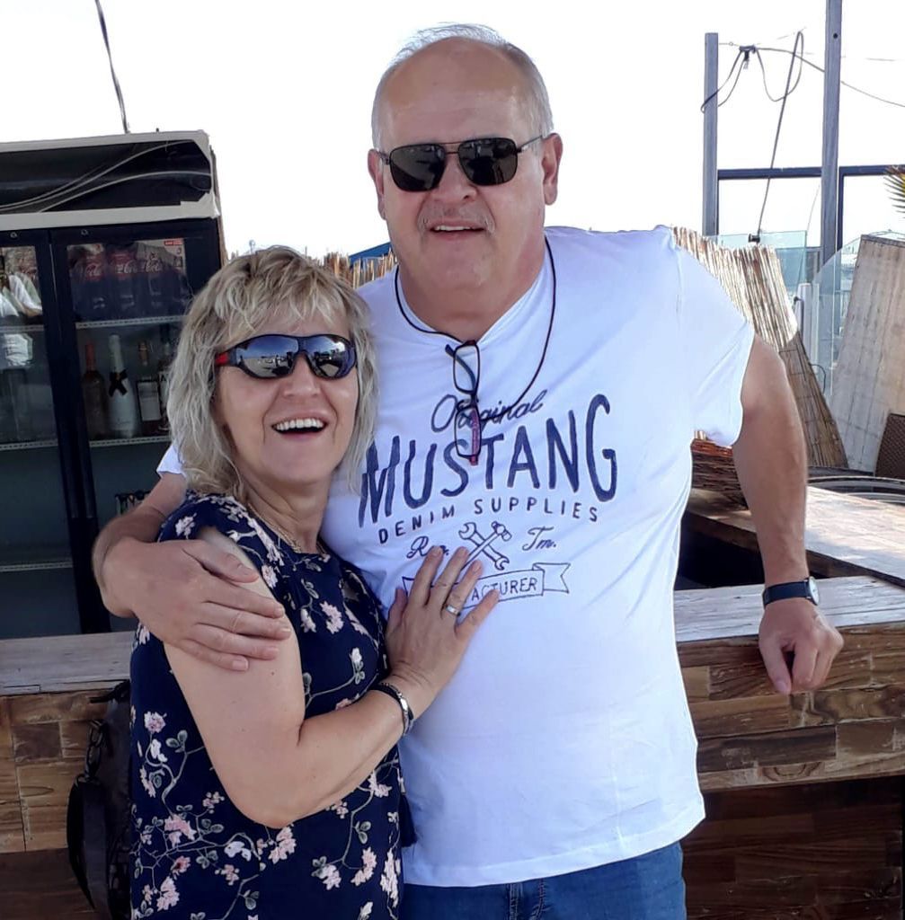 Glückliche Tage von Norbert mit seiner Irmgard