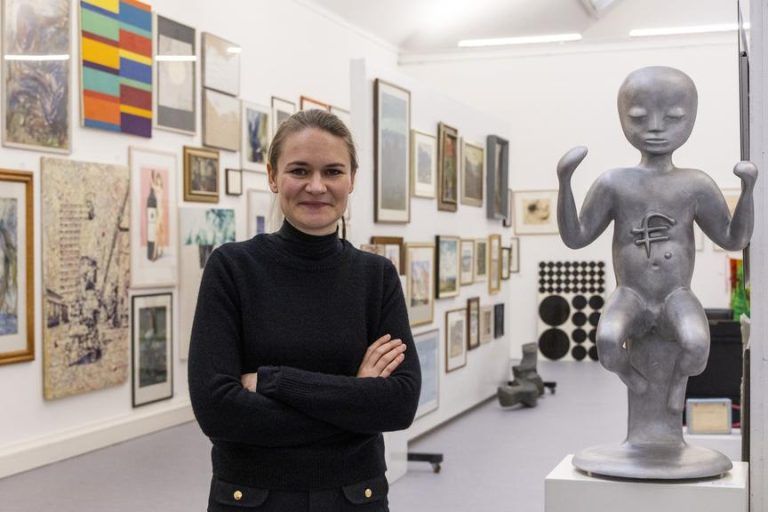 Hier warten 184 Kunstwerke auf neue Besitzer