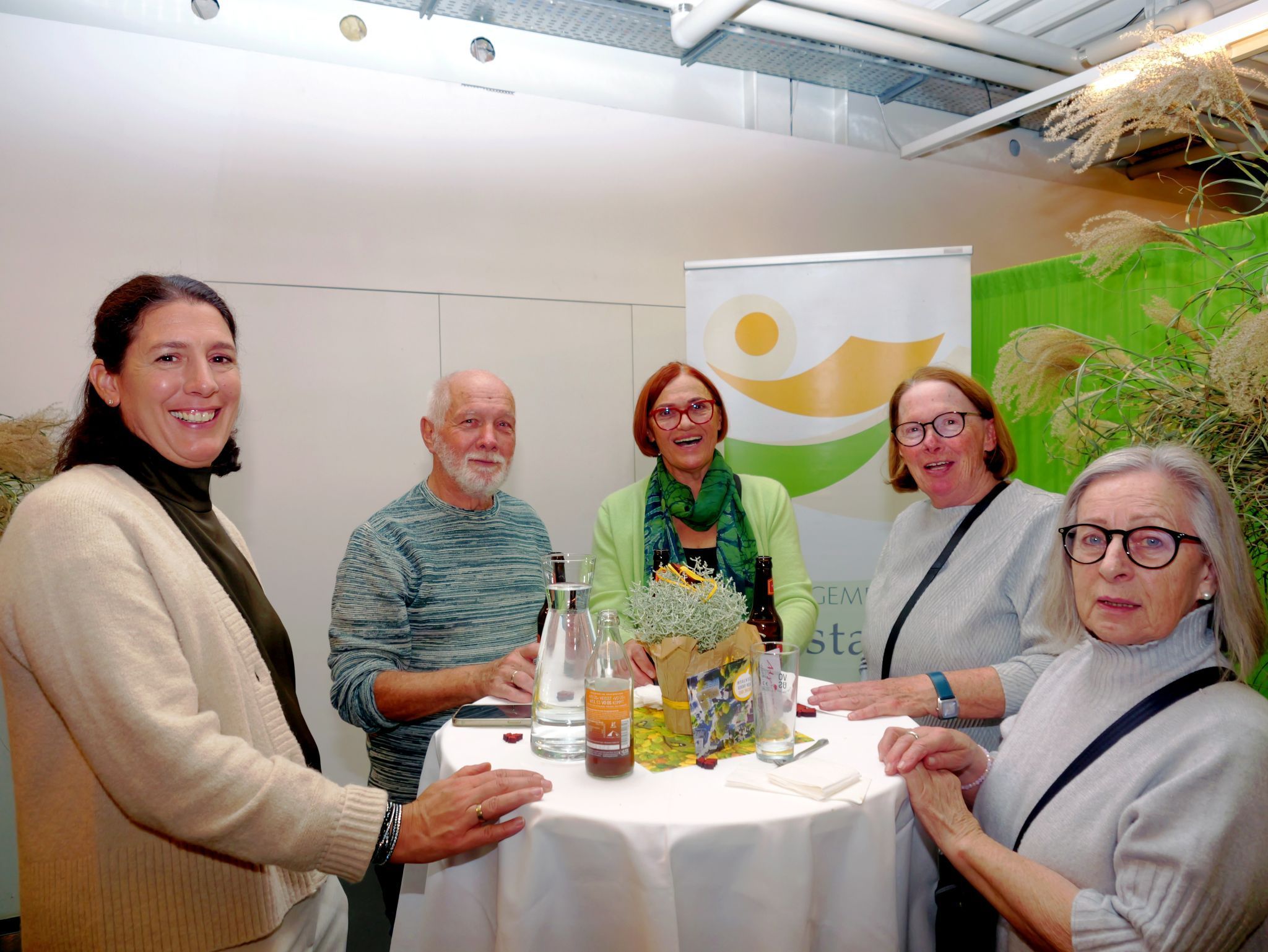 Krankenpfleger und pflegende Angehörige tauschten sich auf dem Danke-Abend aus.