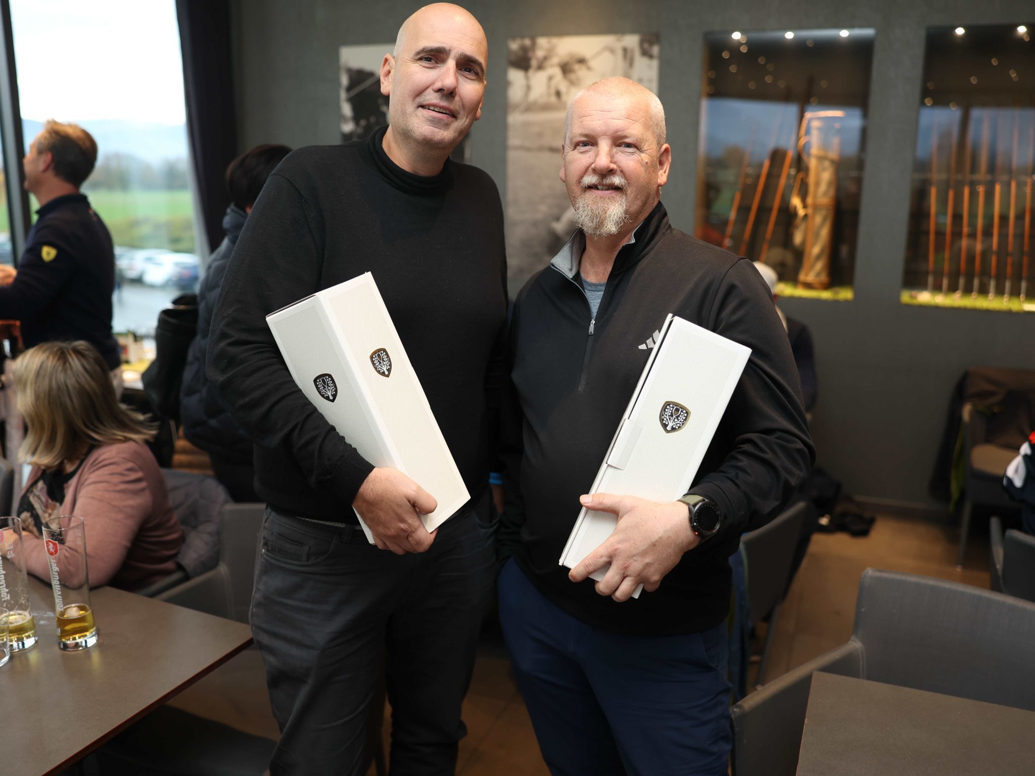 Die Bruttossieger Markus Bertsch und Jörg Statthalter.