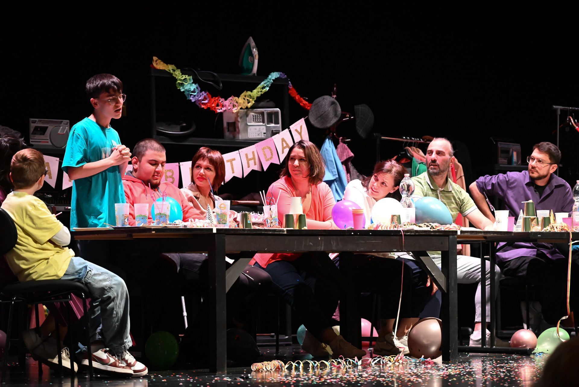 Die Schauspieler gaben Einblicke in das Leben türkischstämmiger Menschen in Vorarlberg.